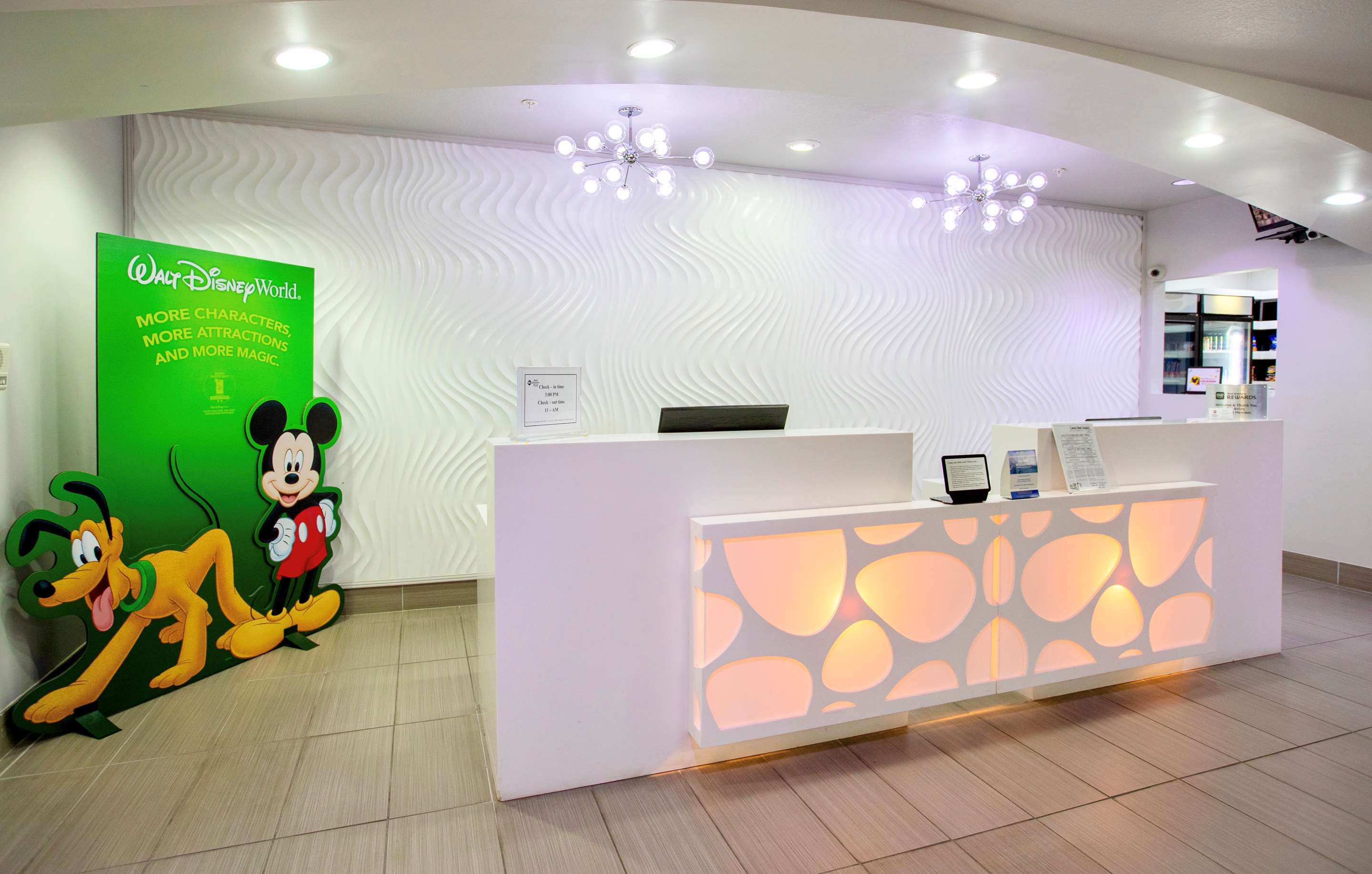 Front desk