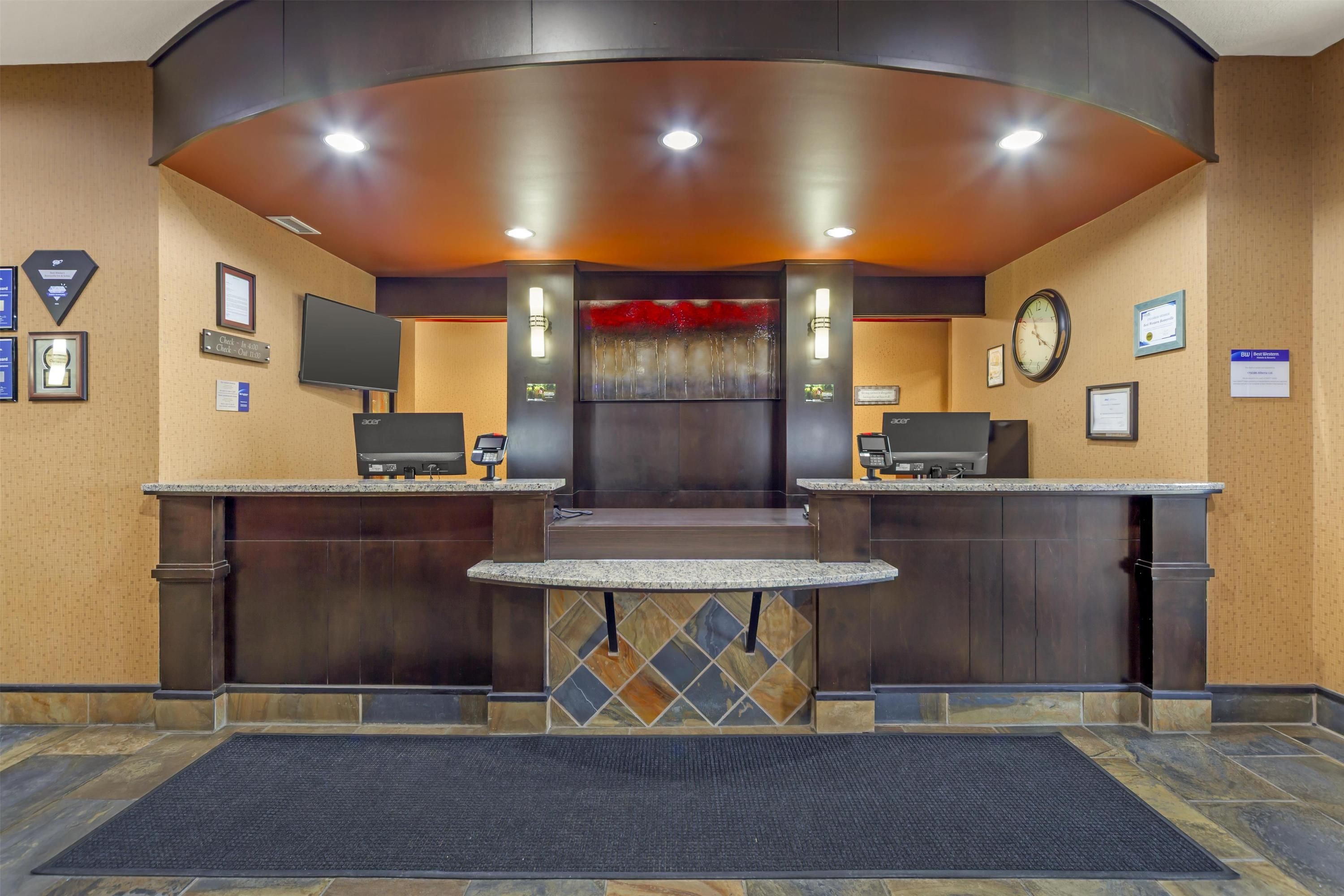 Front desk