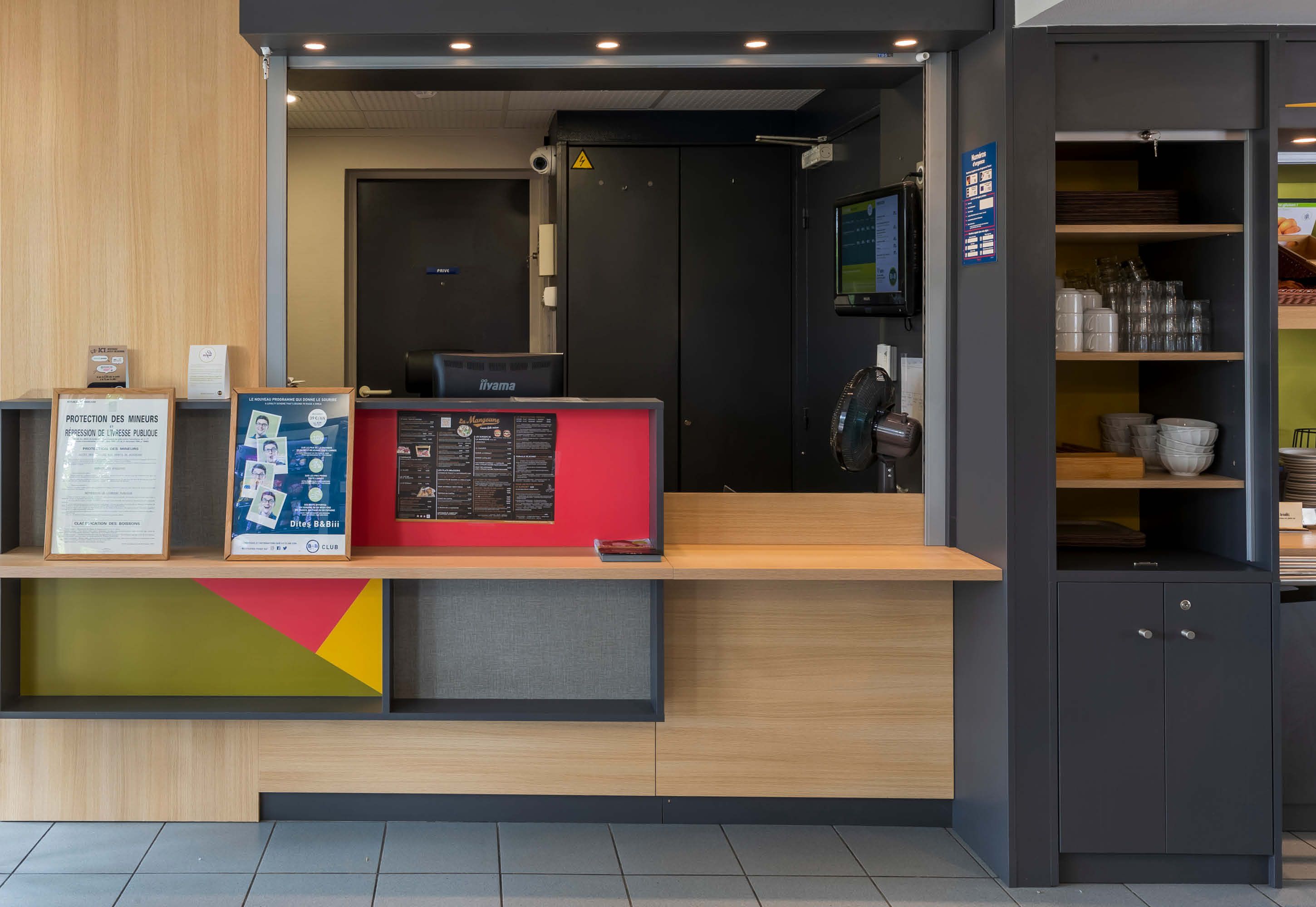 Front desk