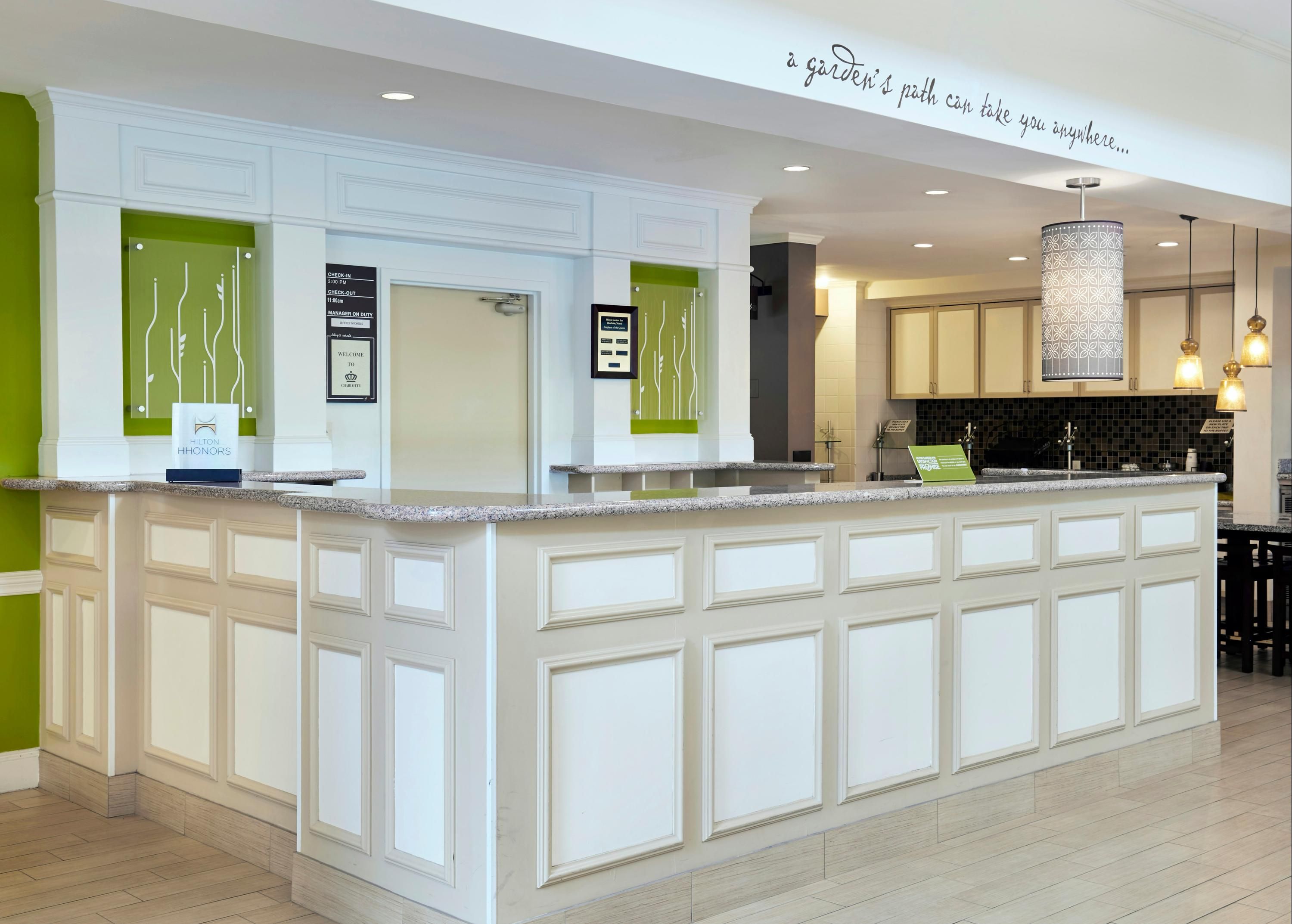 Front desk
