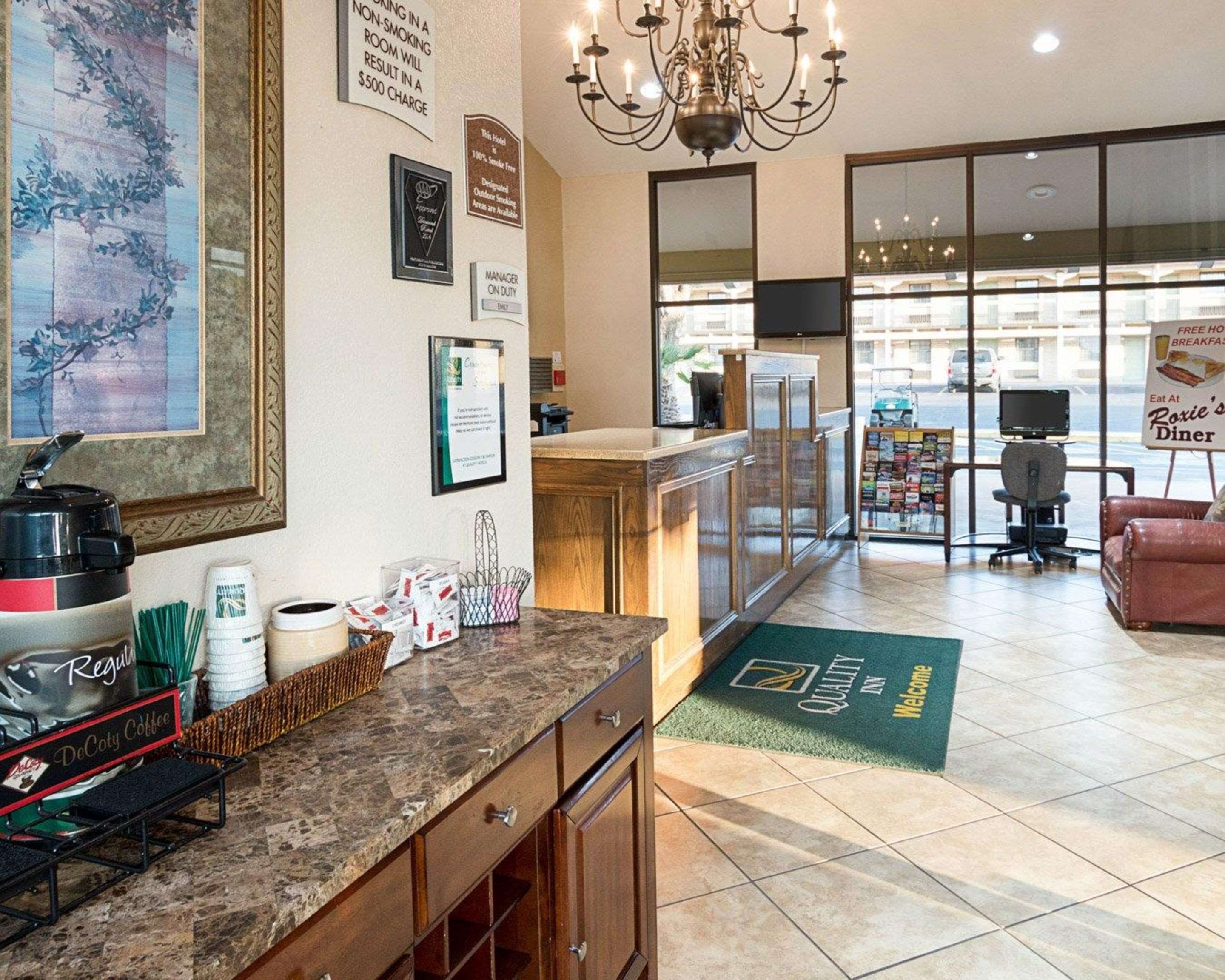 Front desk