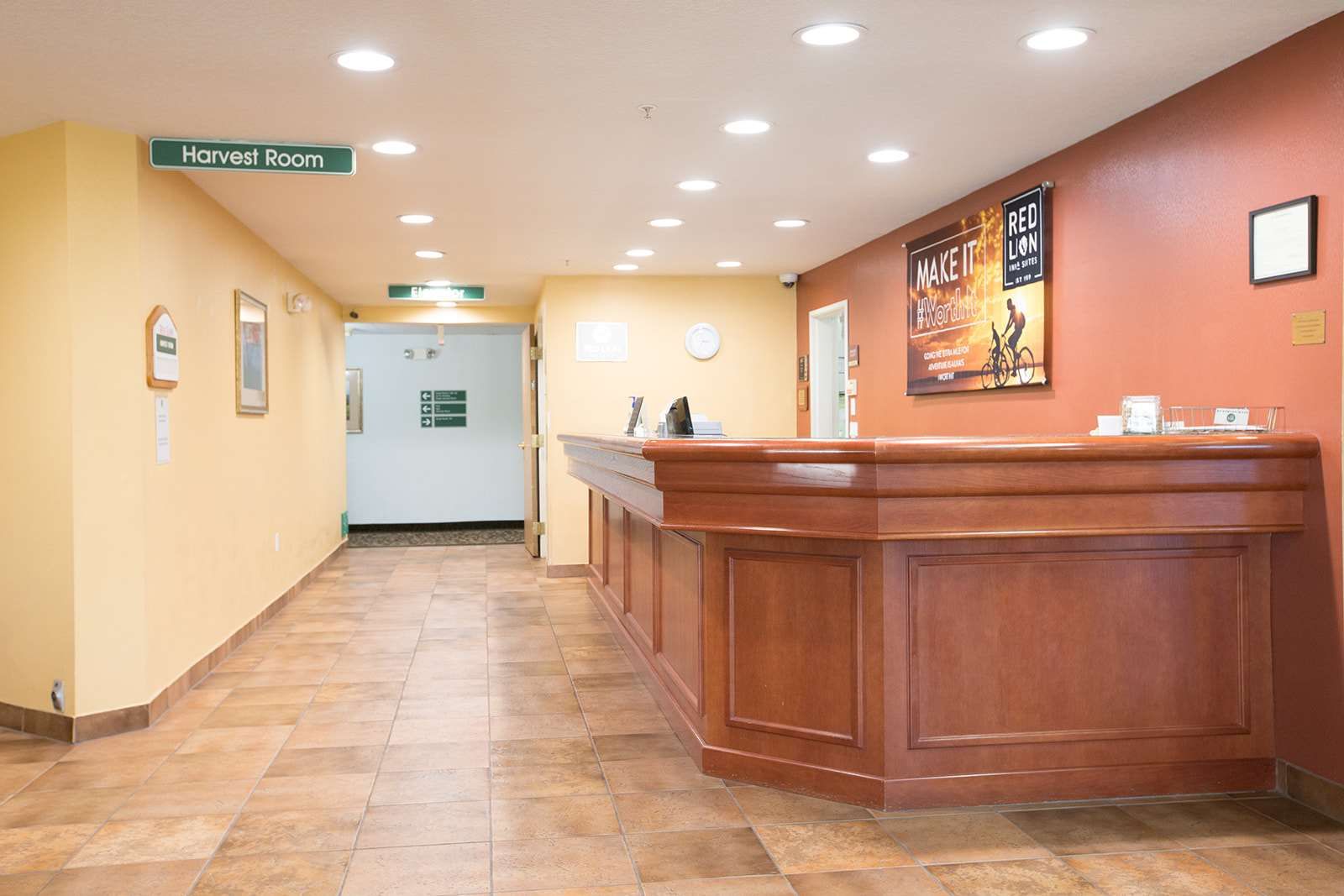 Front desk