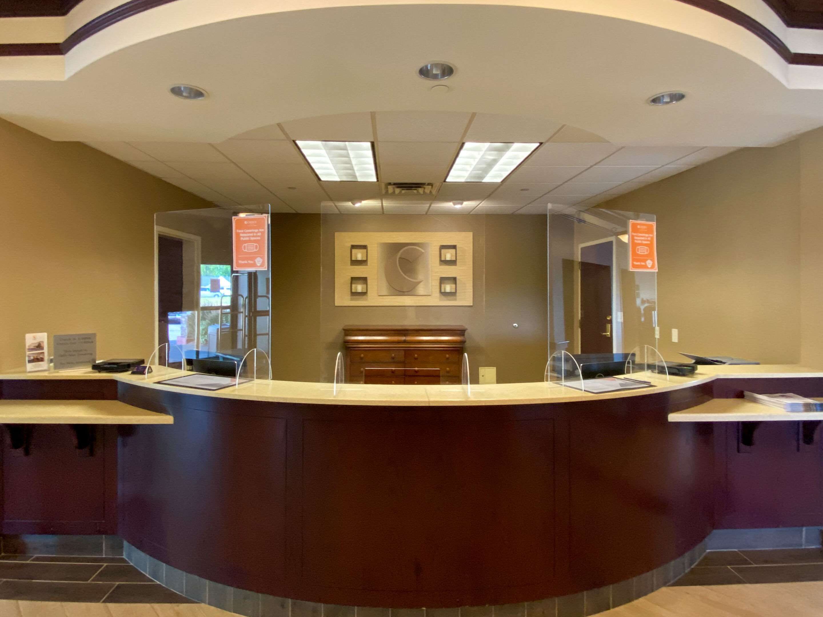 Front desk