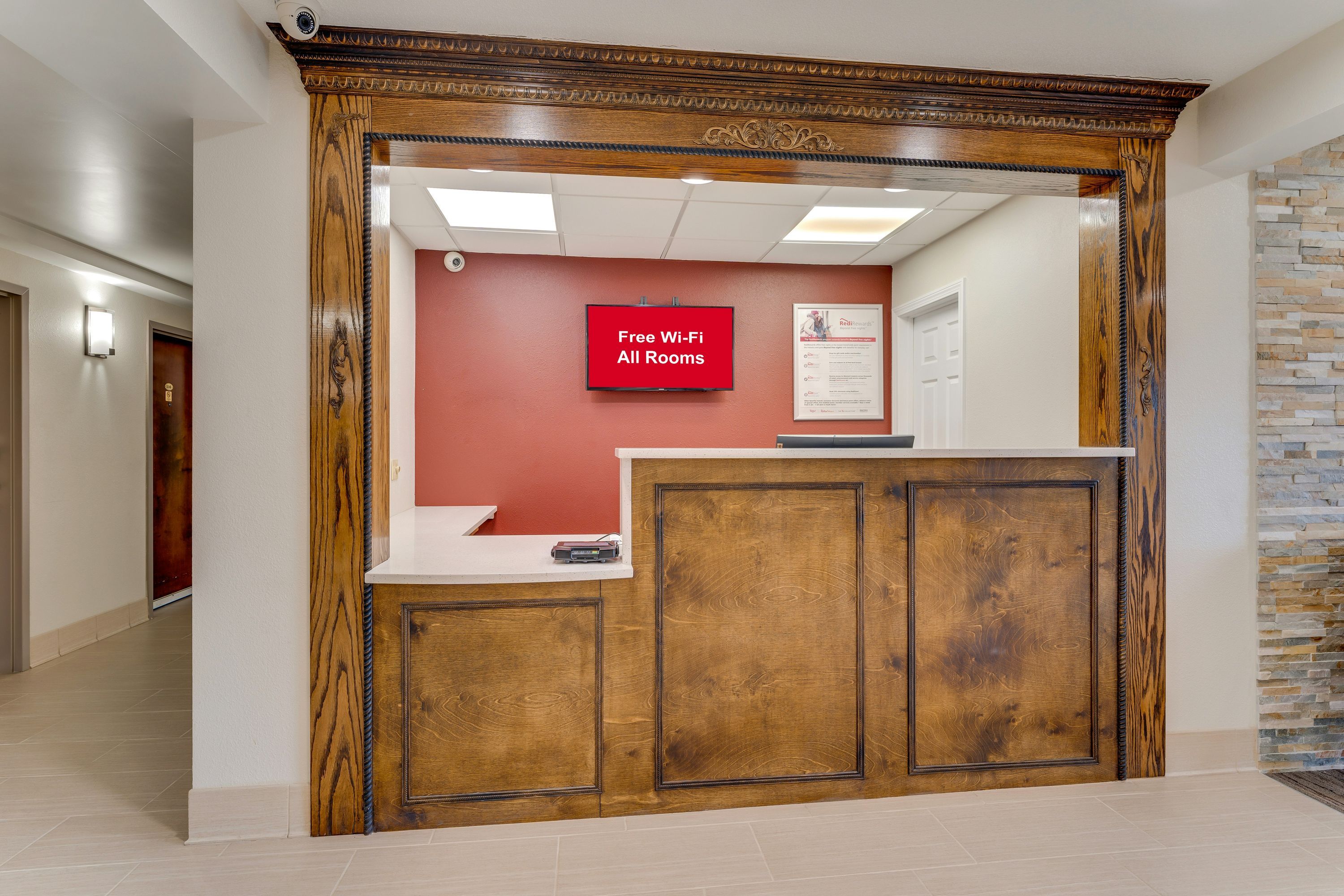 Front desk