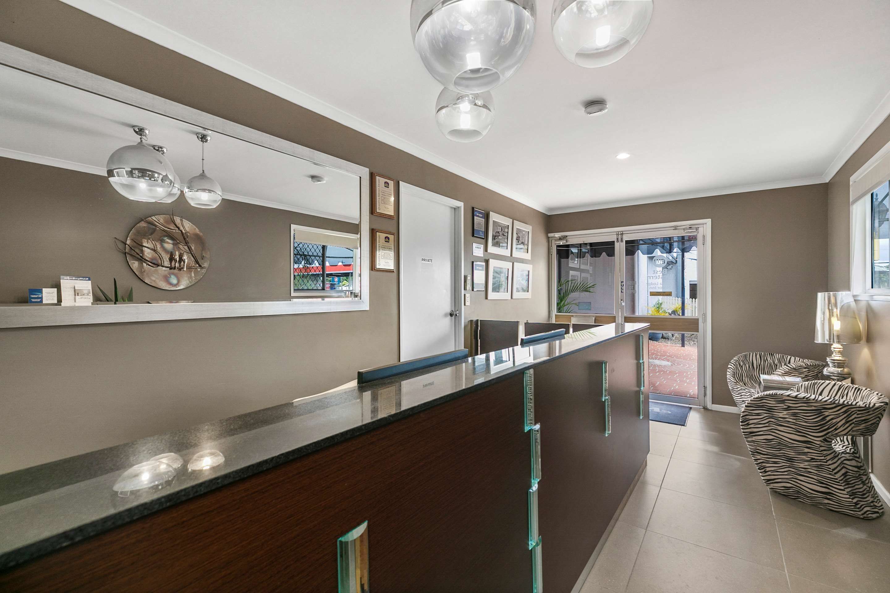 Front desk