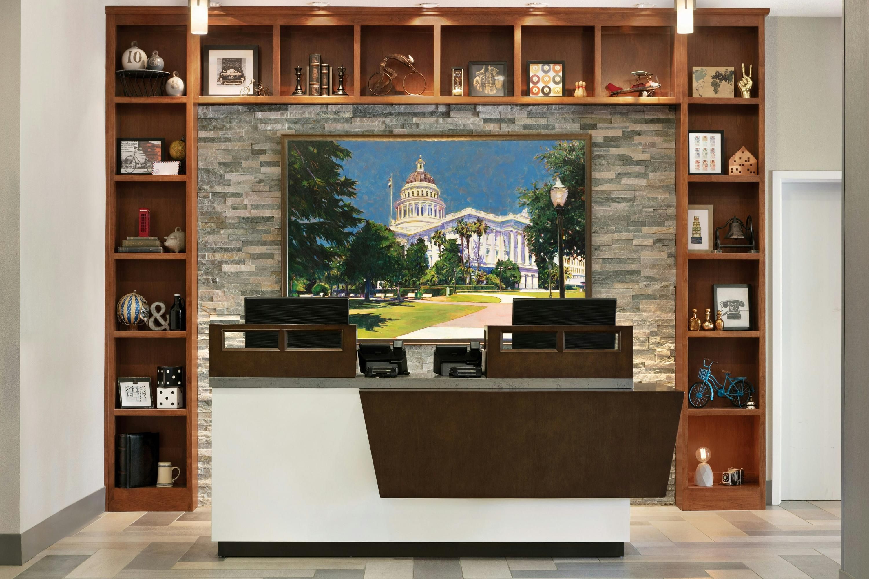 Front desk