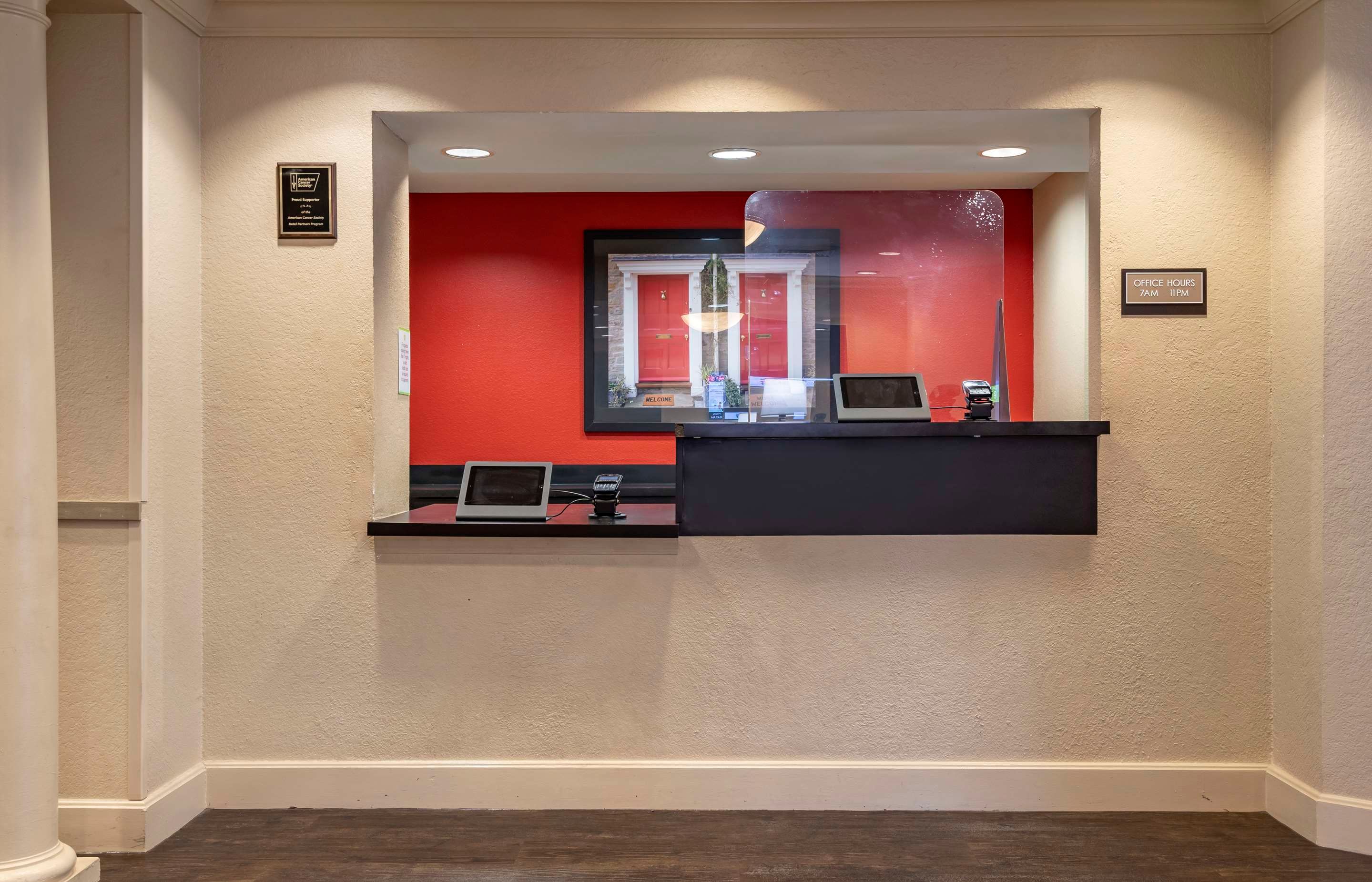 Front desk