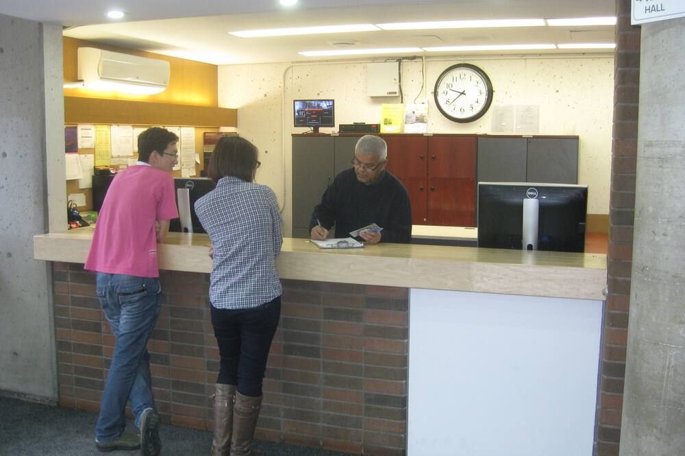 Front desk