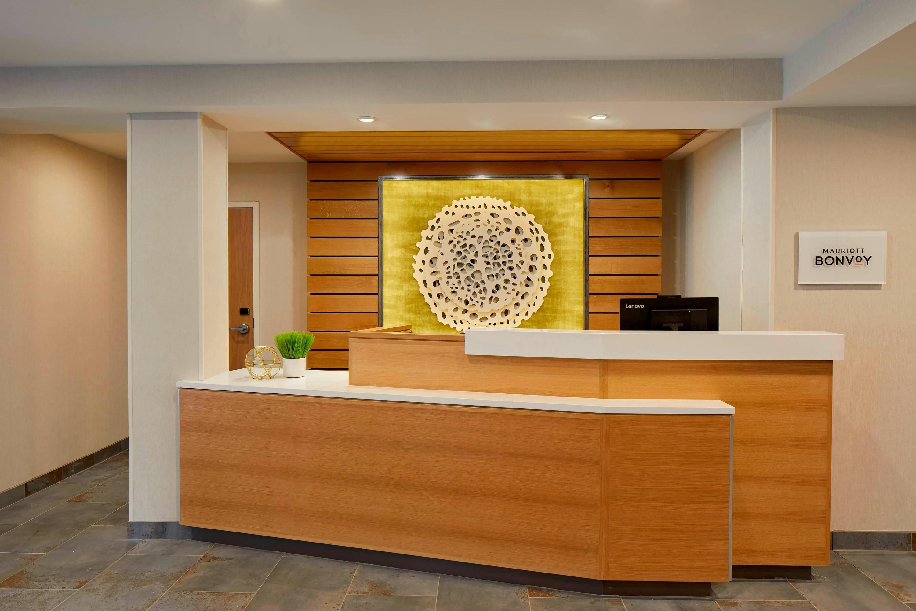 Front desk