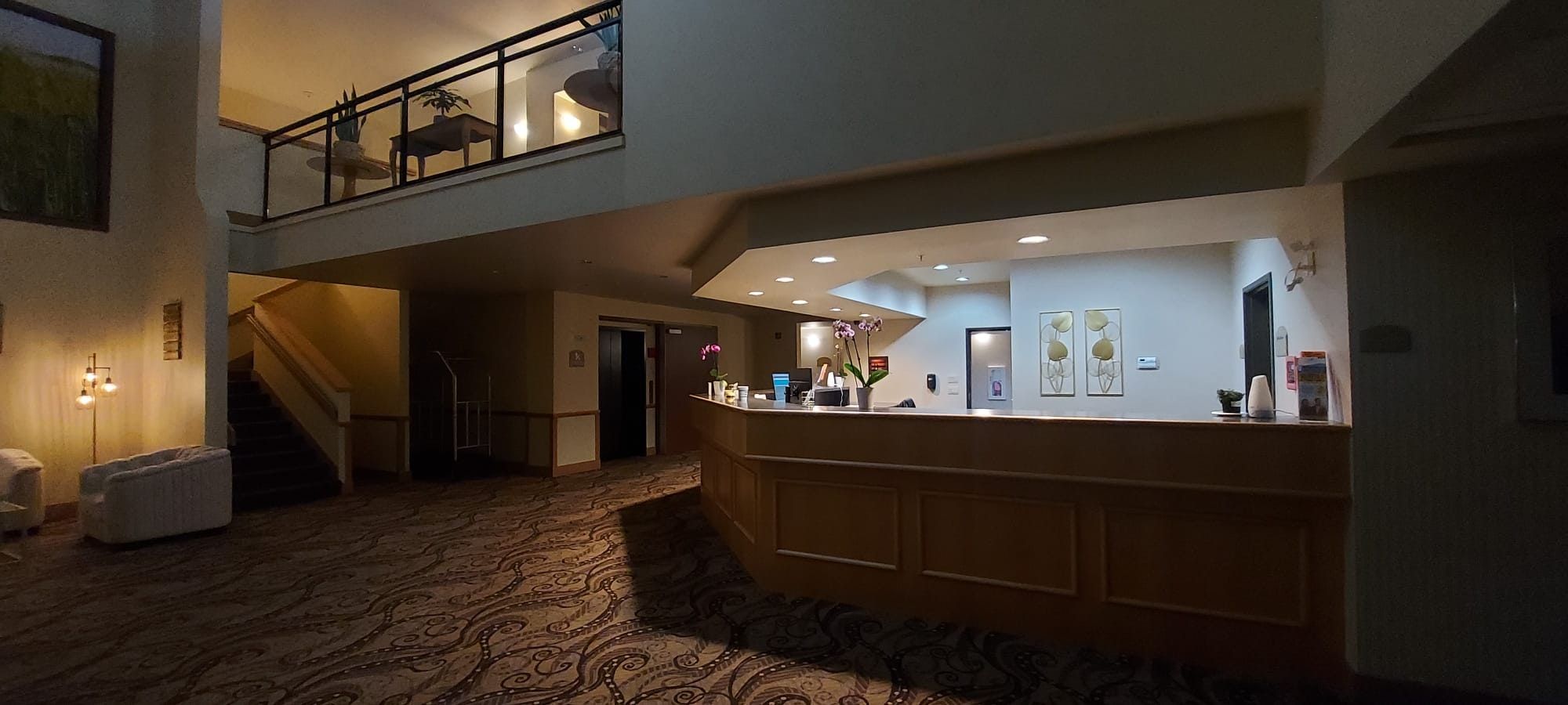 Front desk