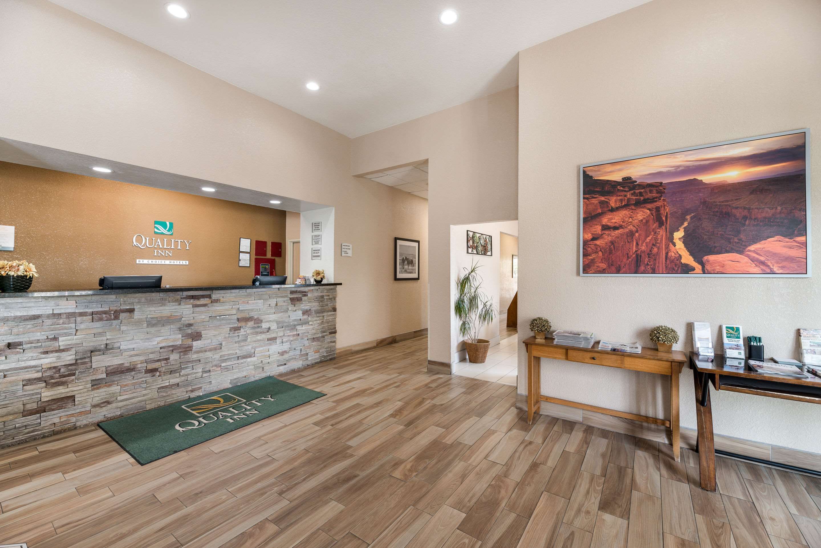 Front desk