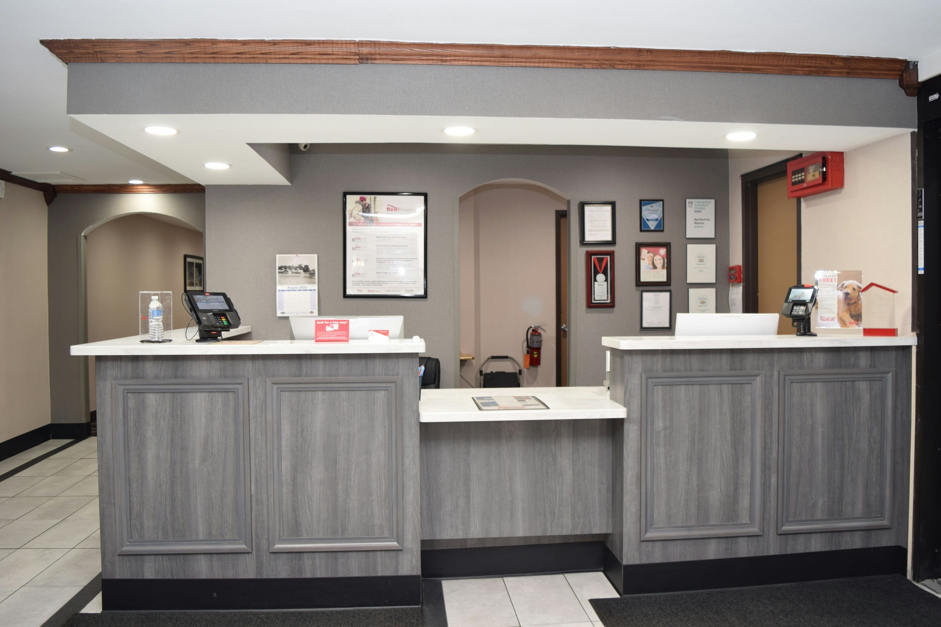 Front desk