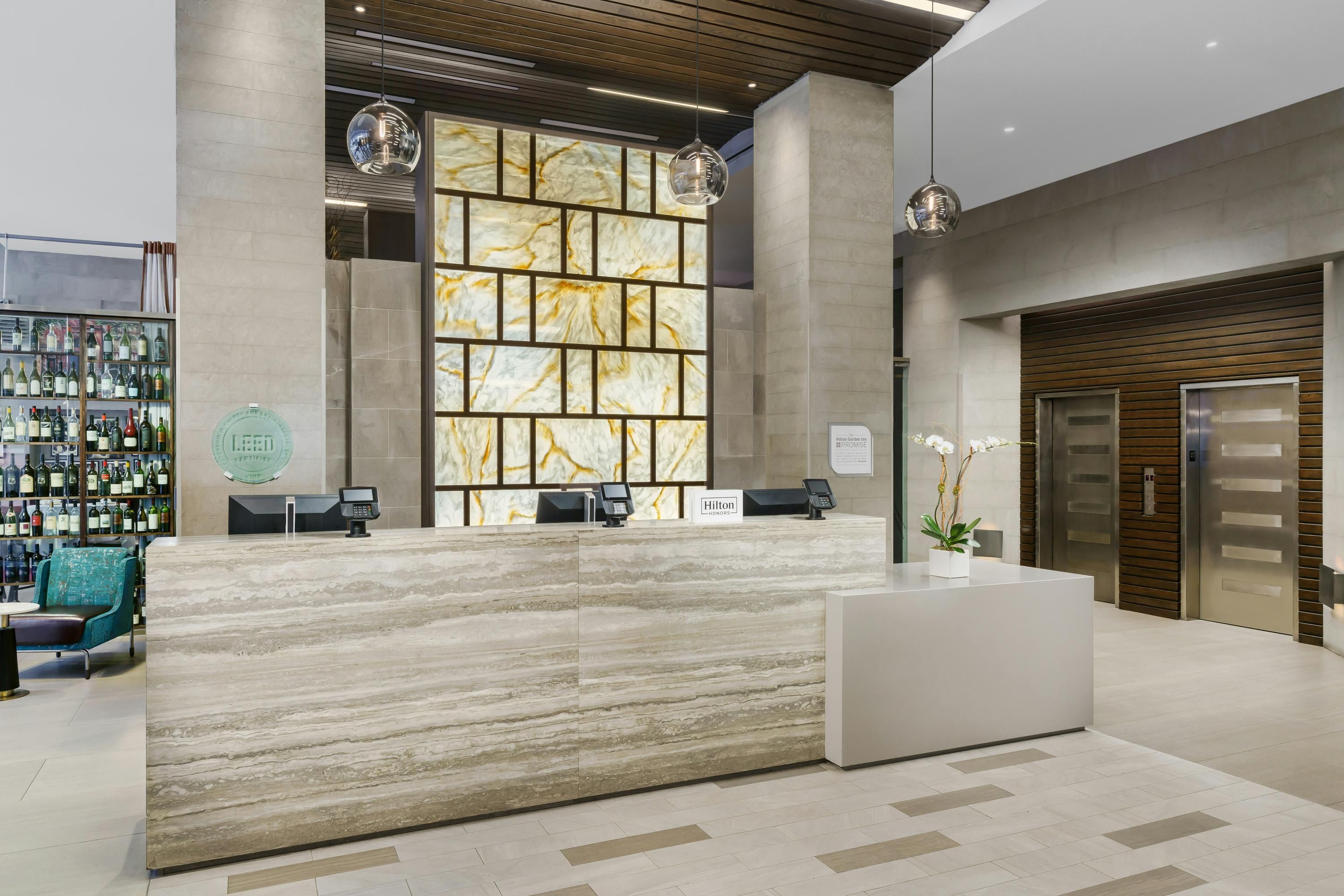 Front desk
