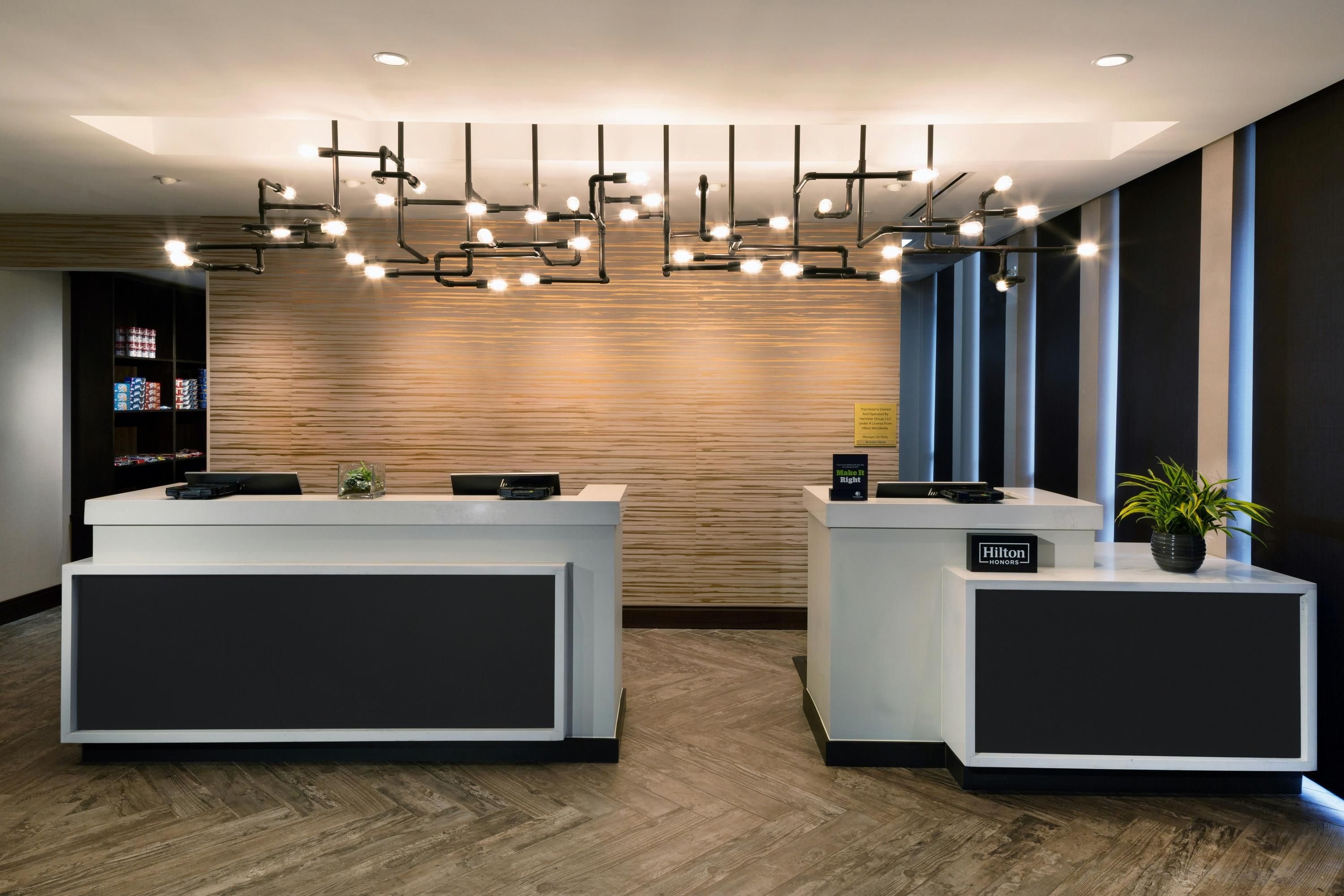 Front desk