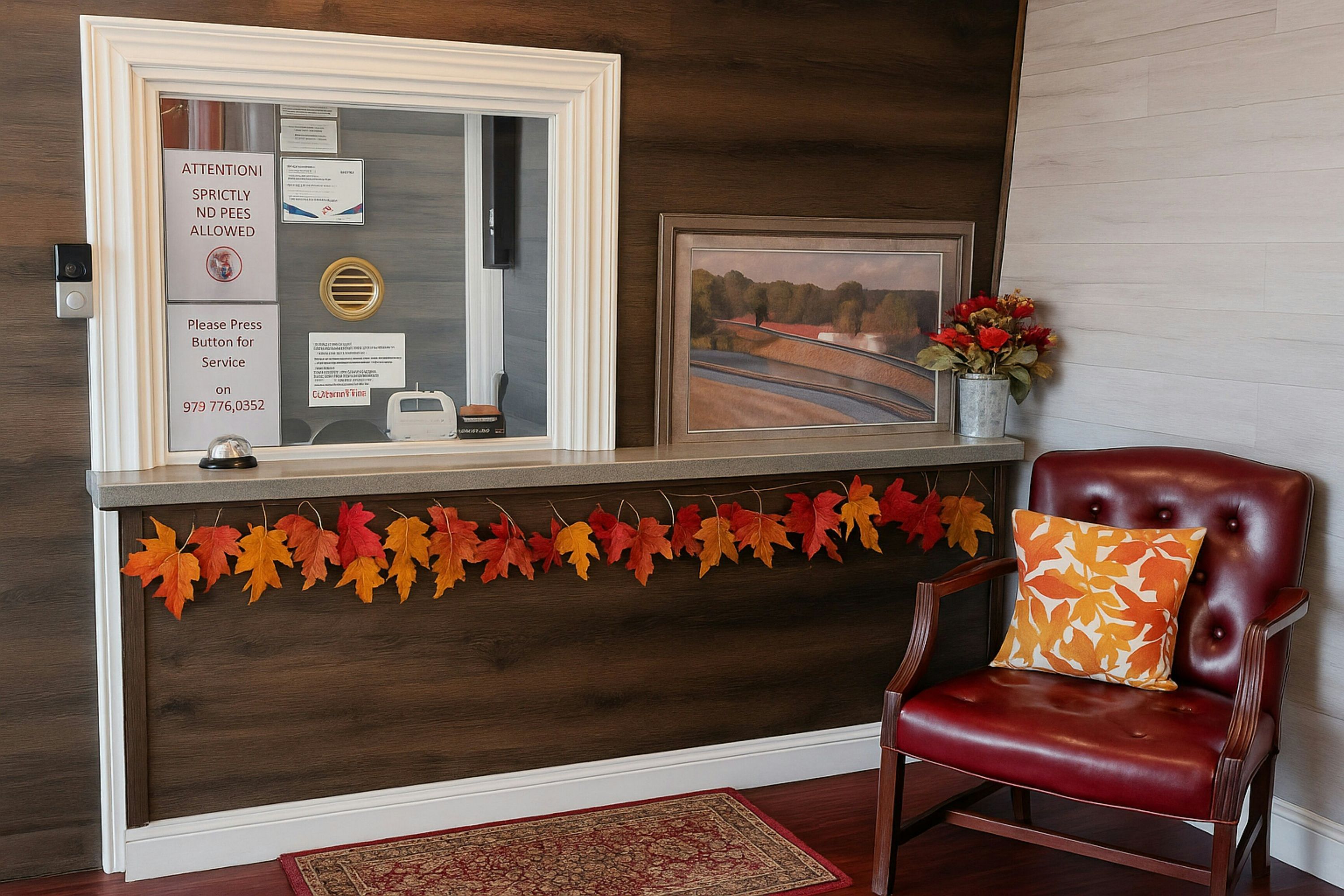 Front desk