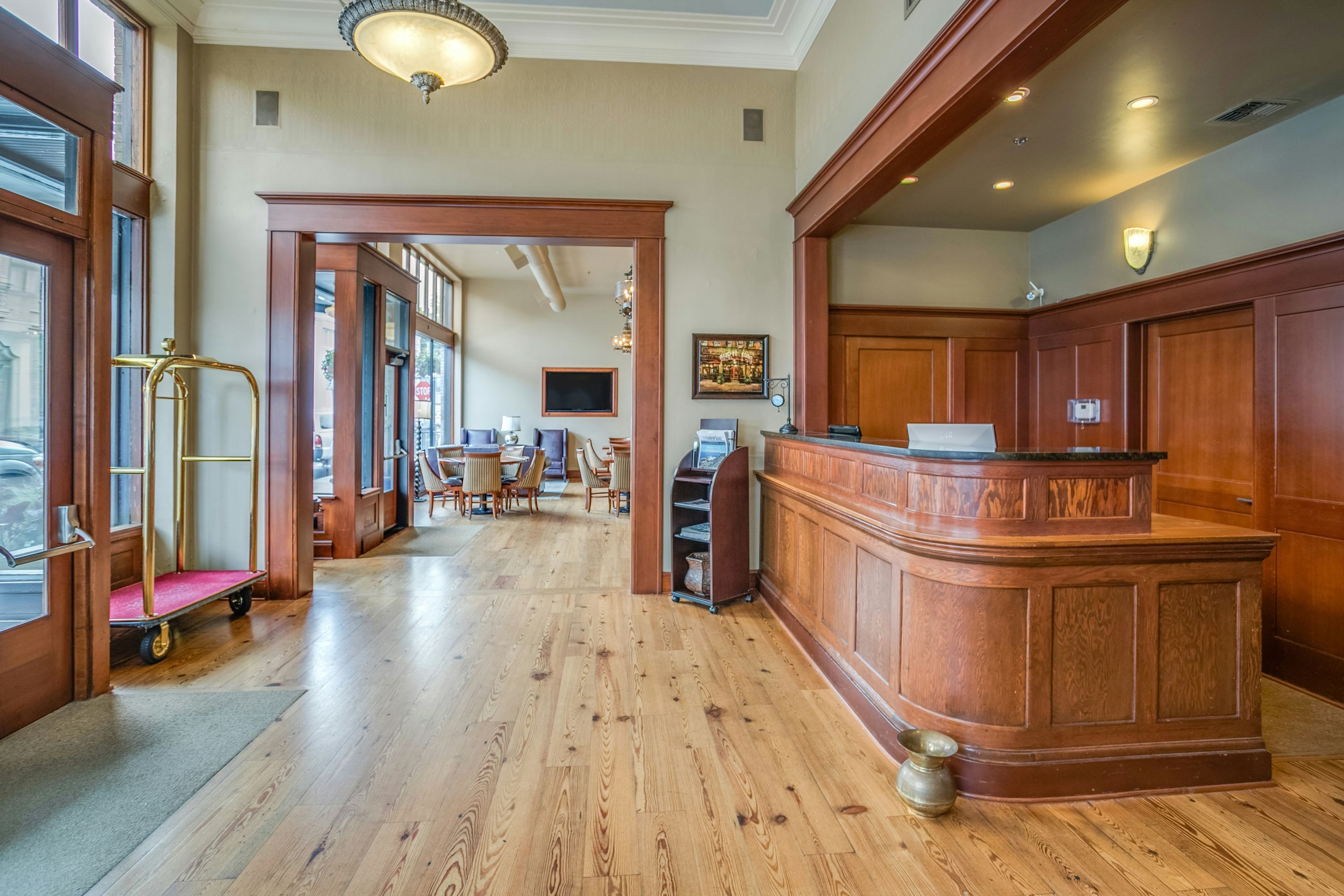 Front desk