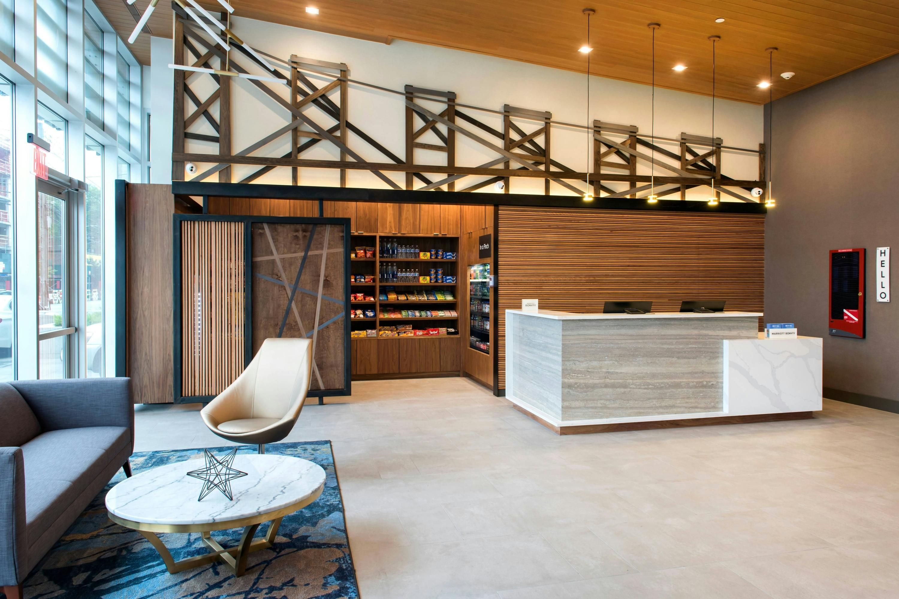 Front desk