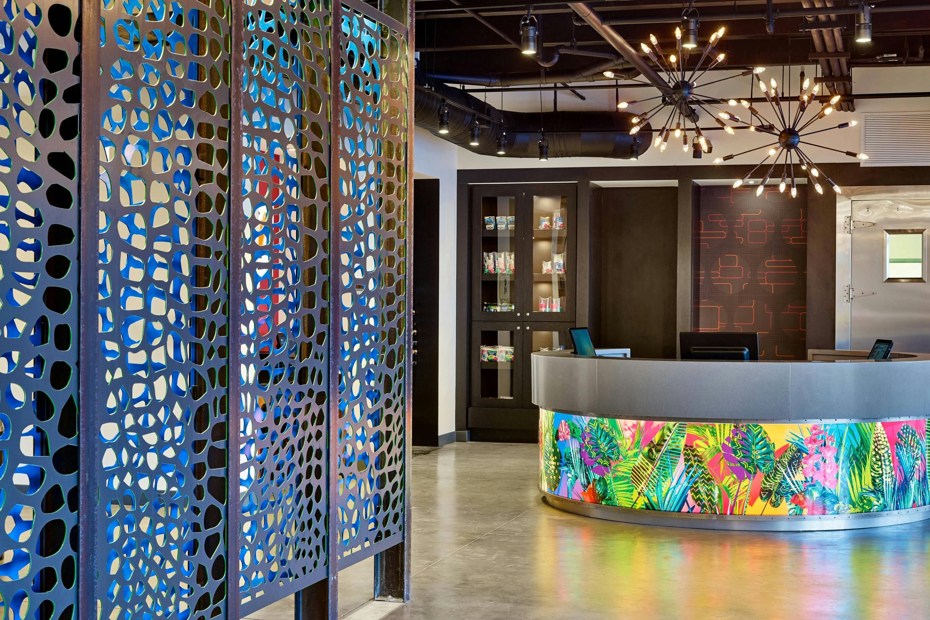 Front desk