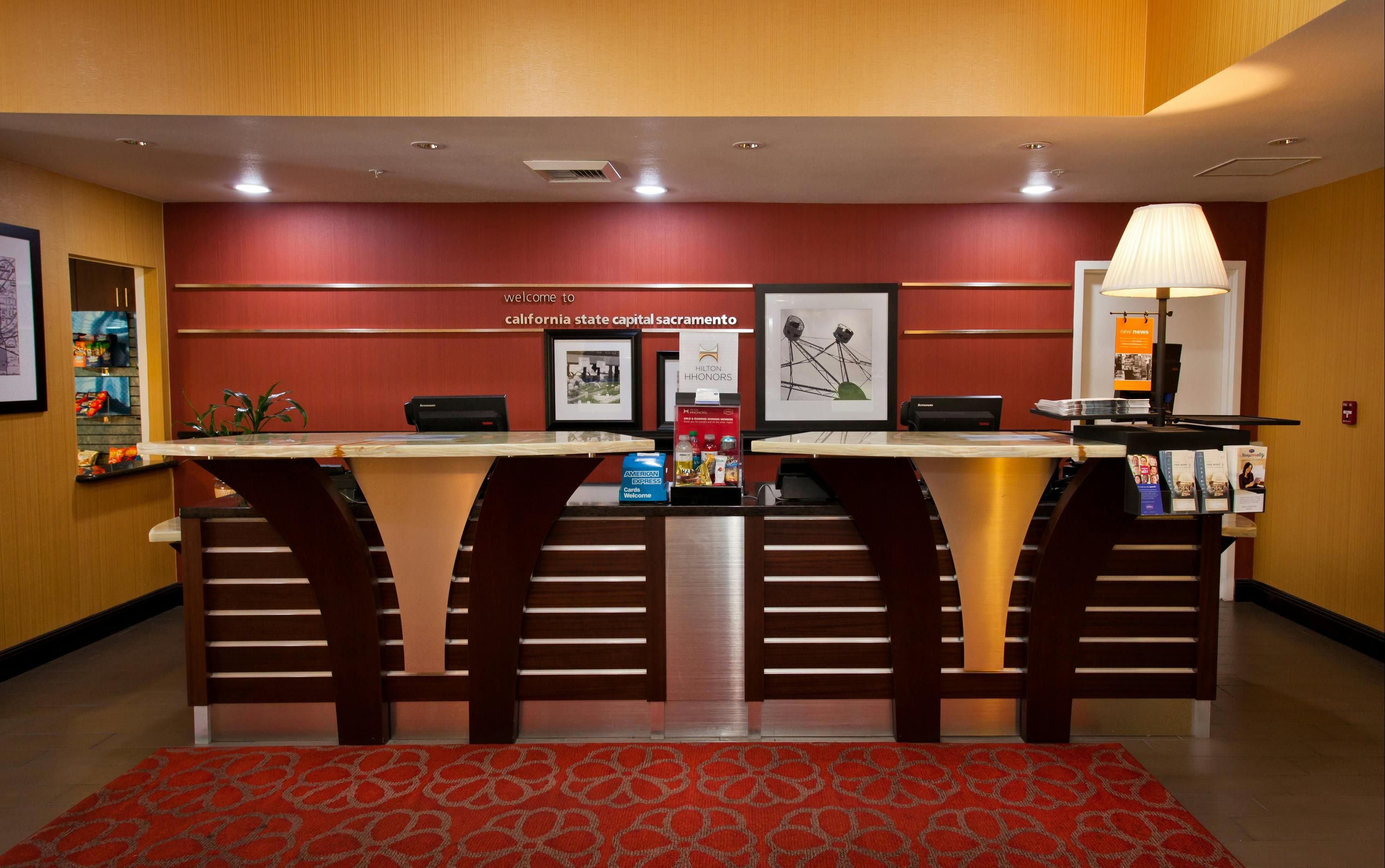 Front desk