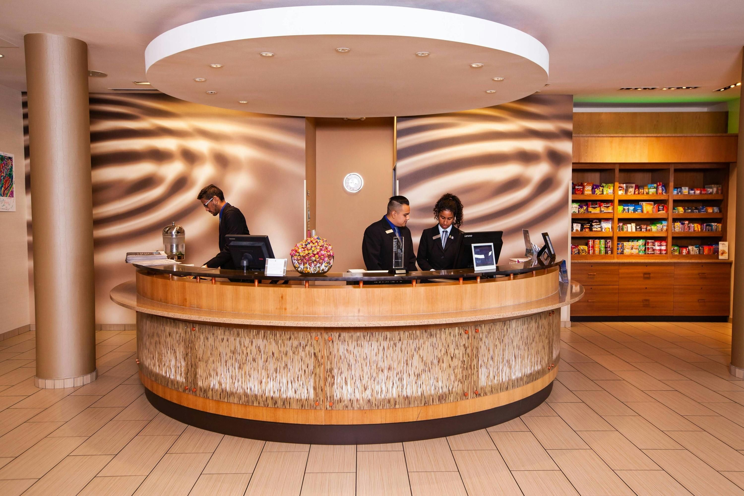 Front desk