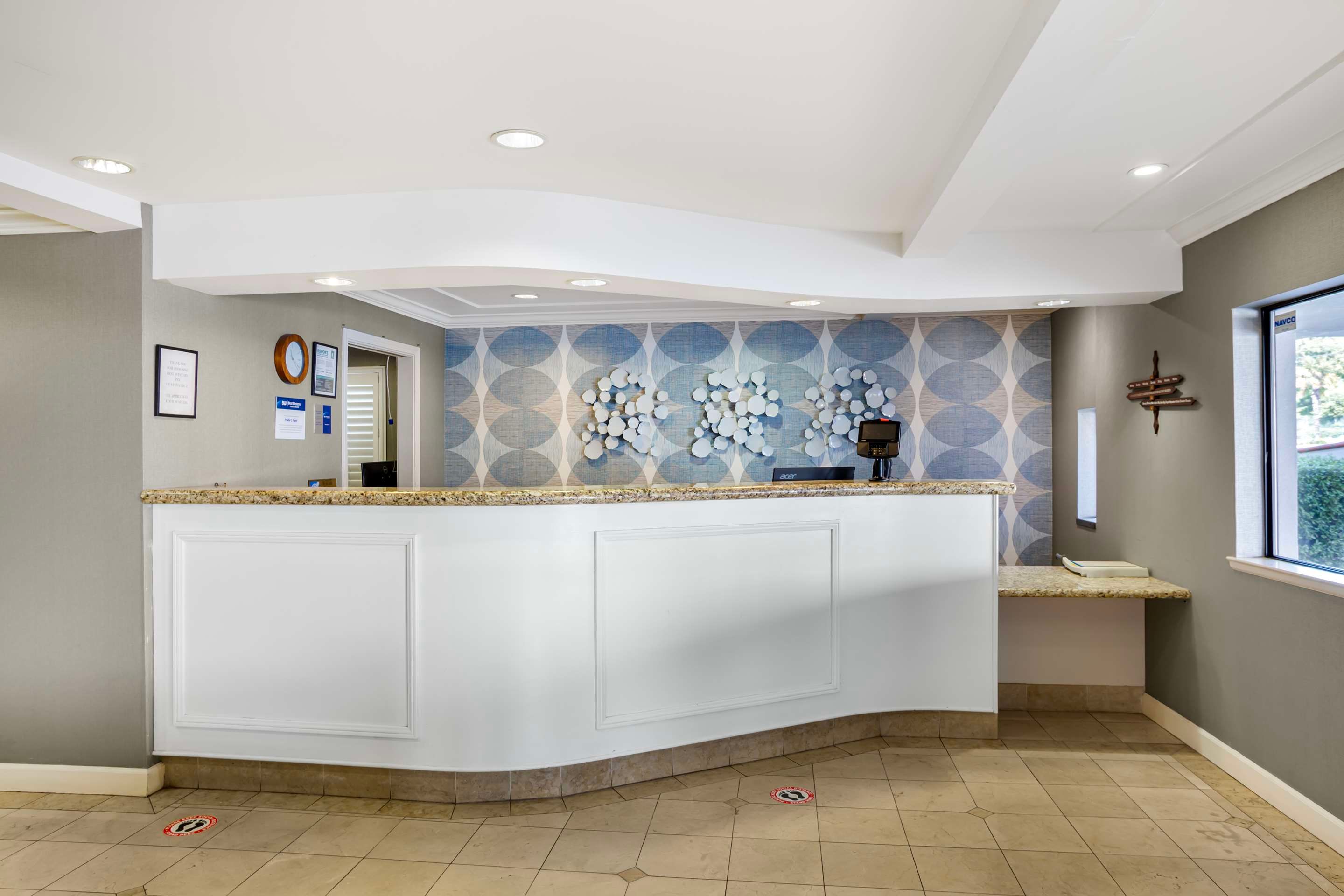 Front desk