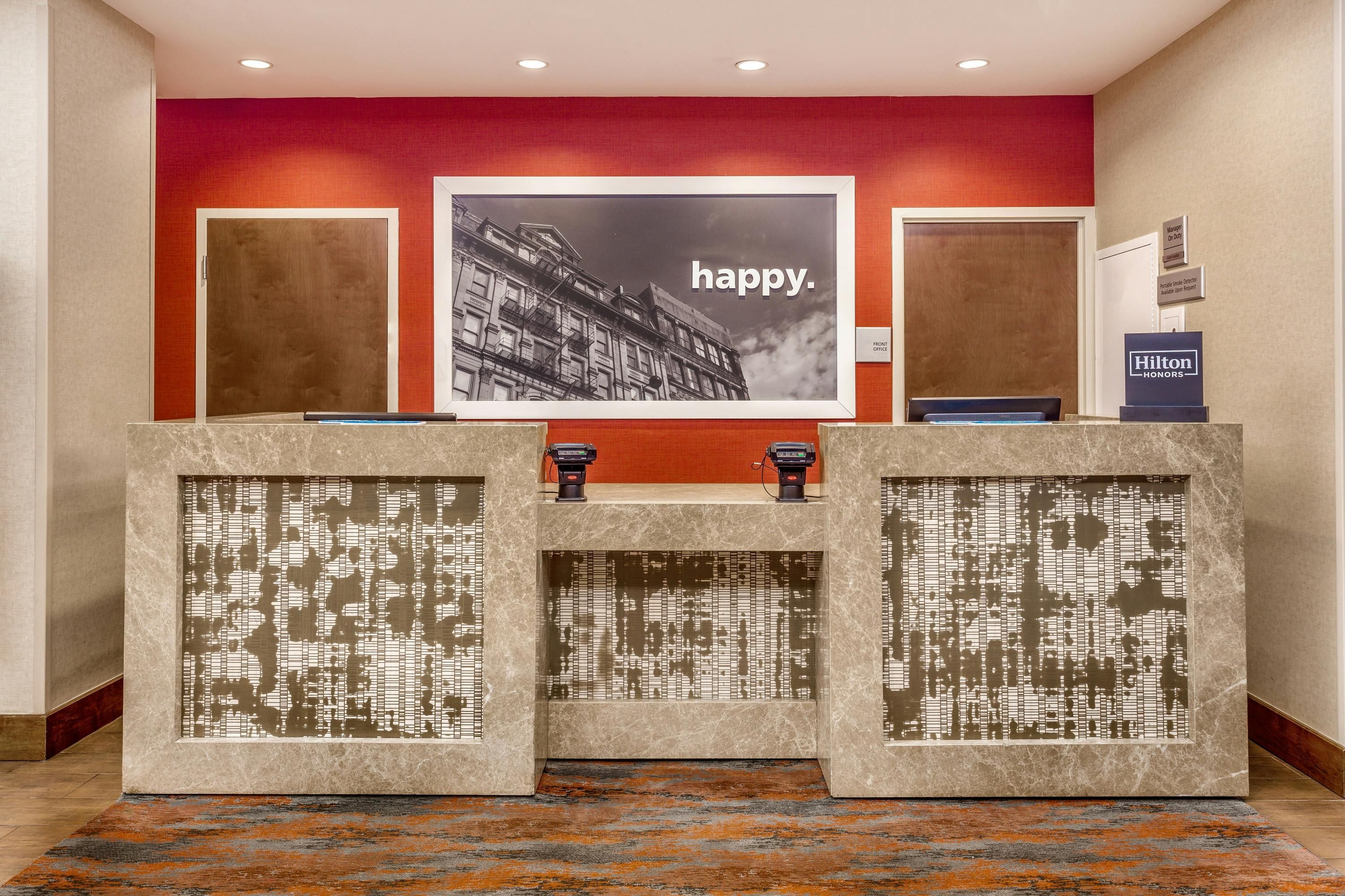 Front desk
