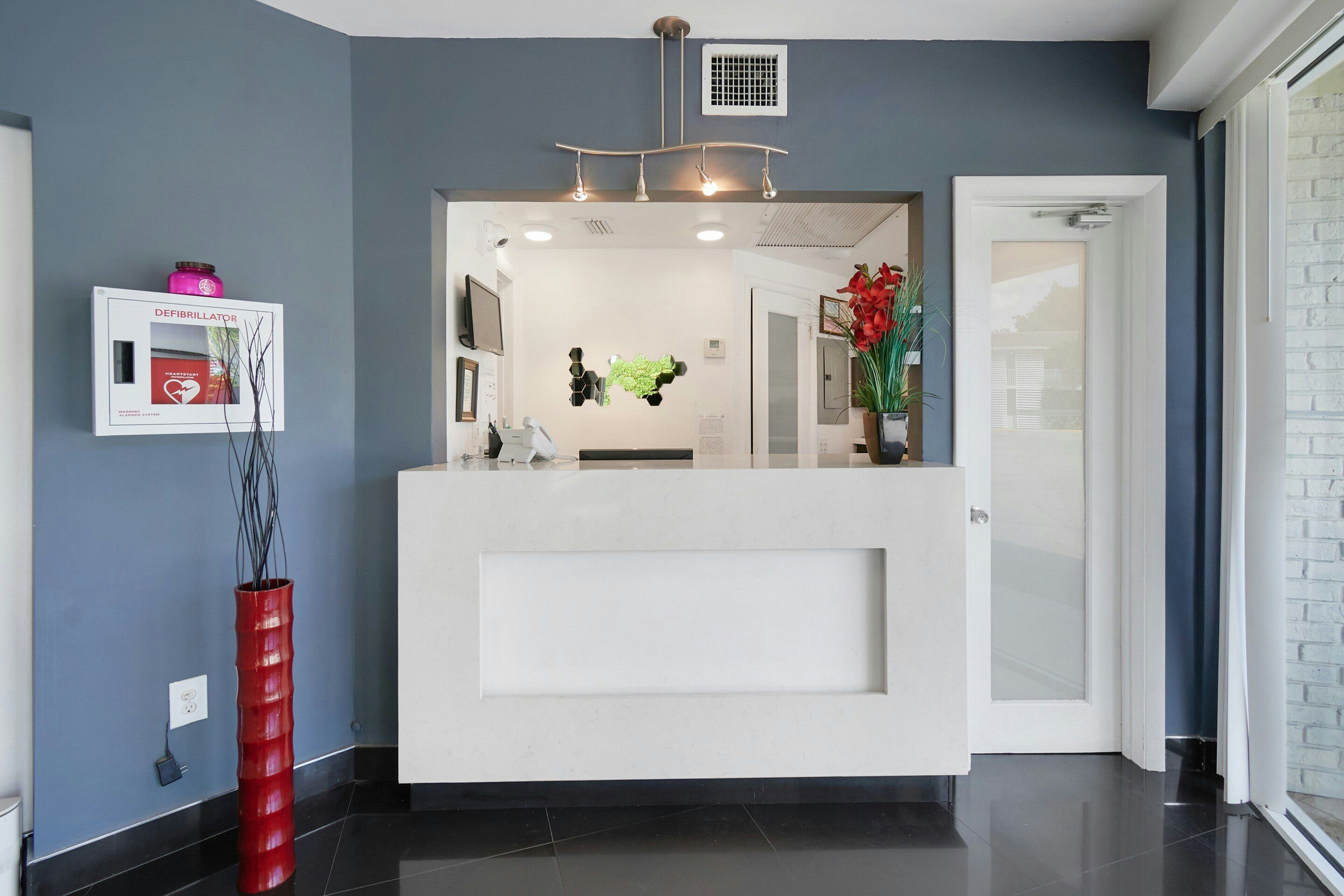 Front desk