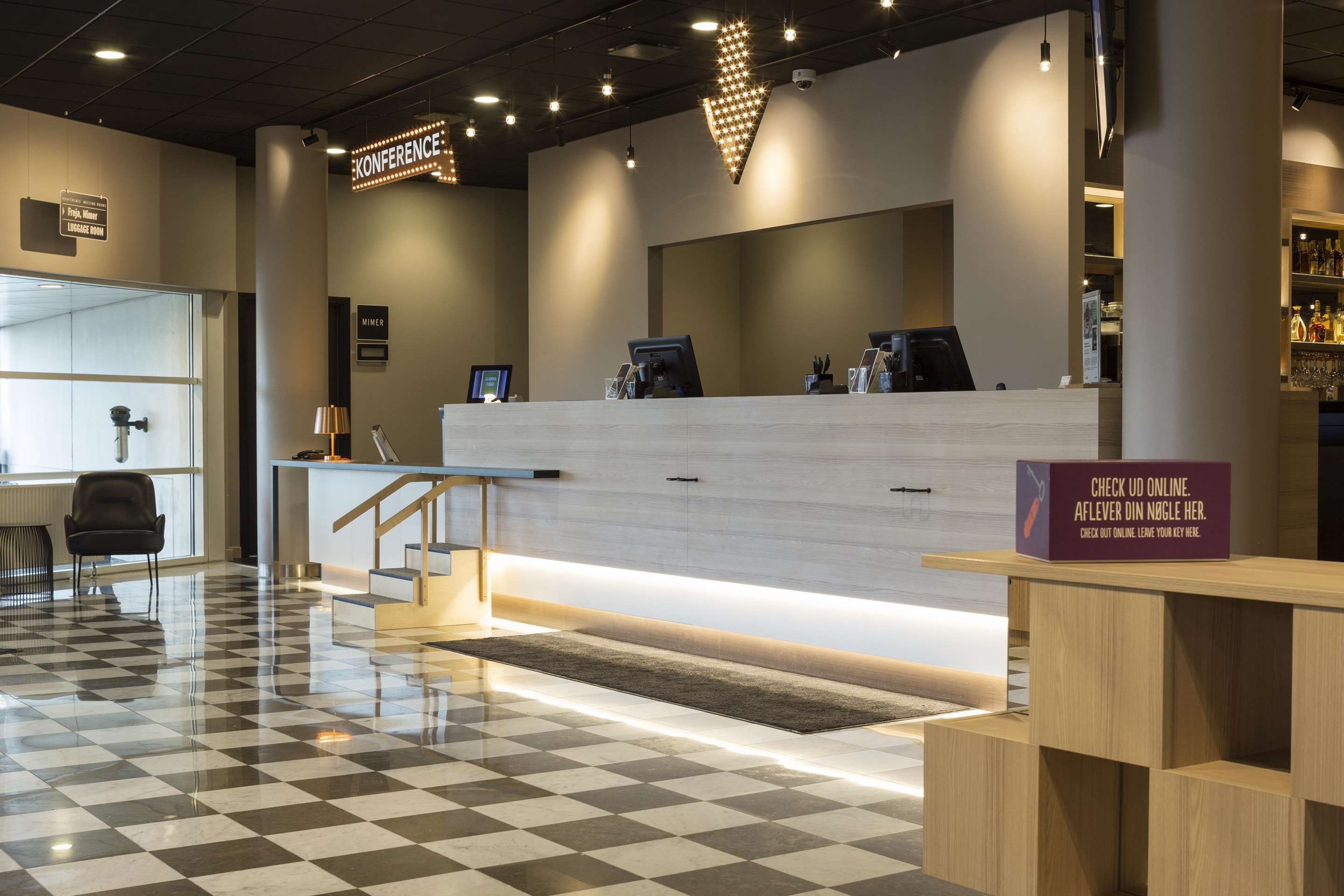 Front desk