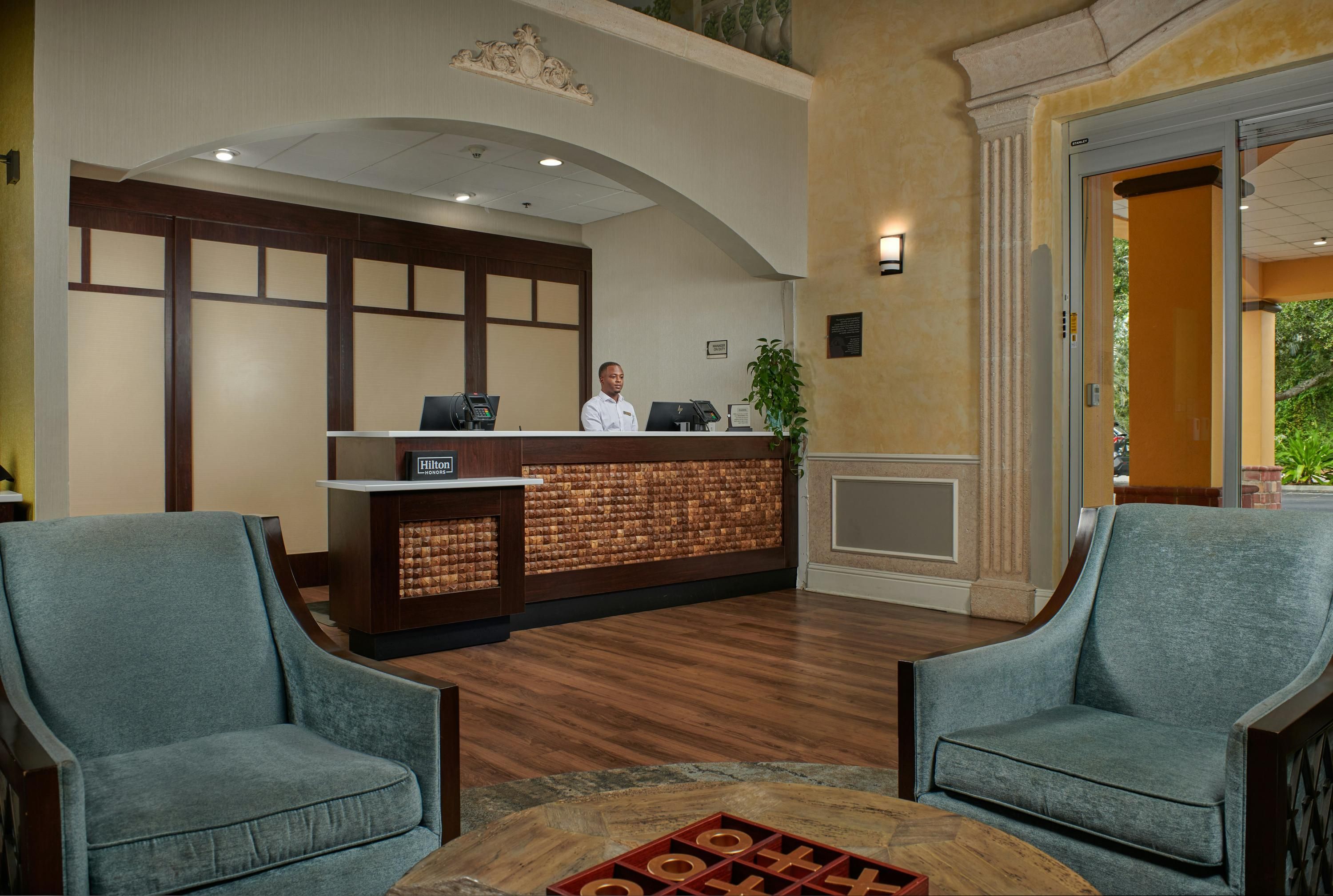Front desk