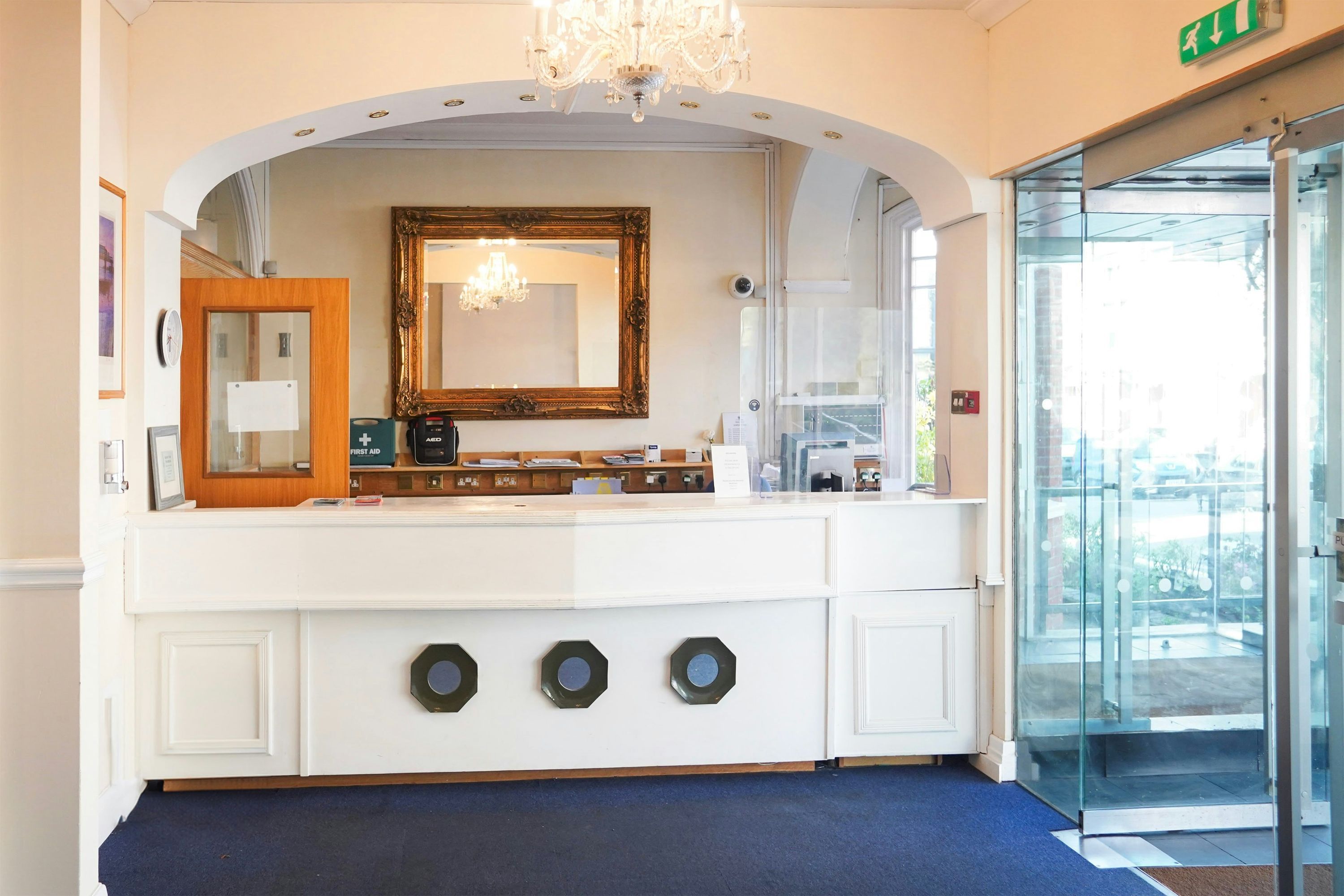 Front desk