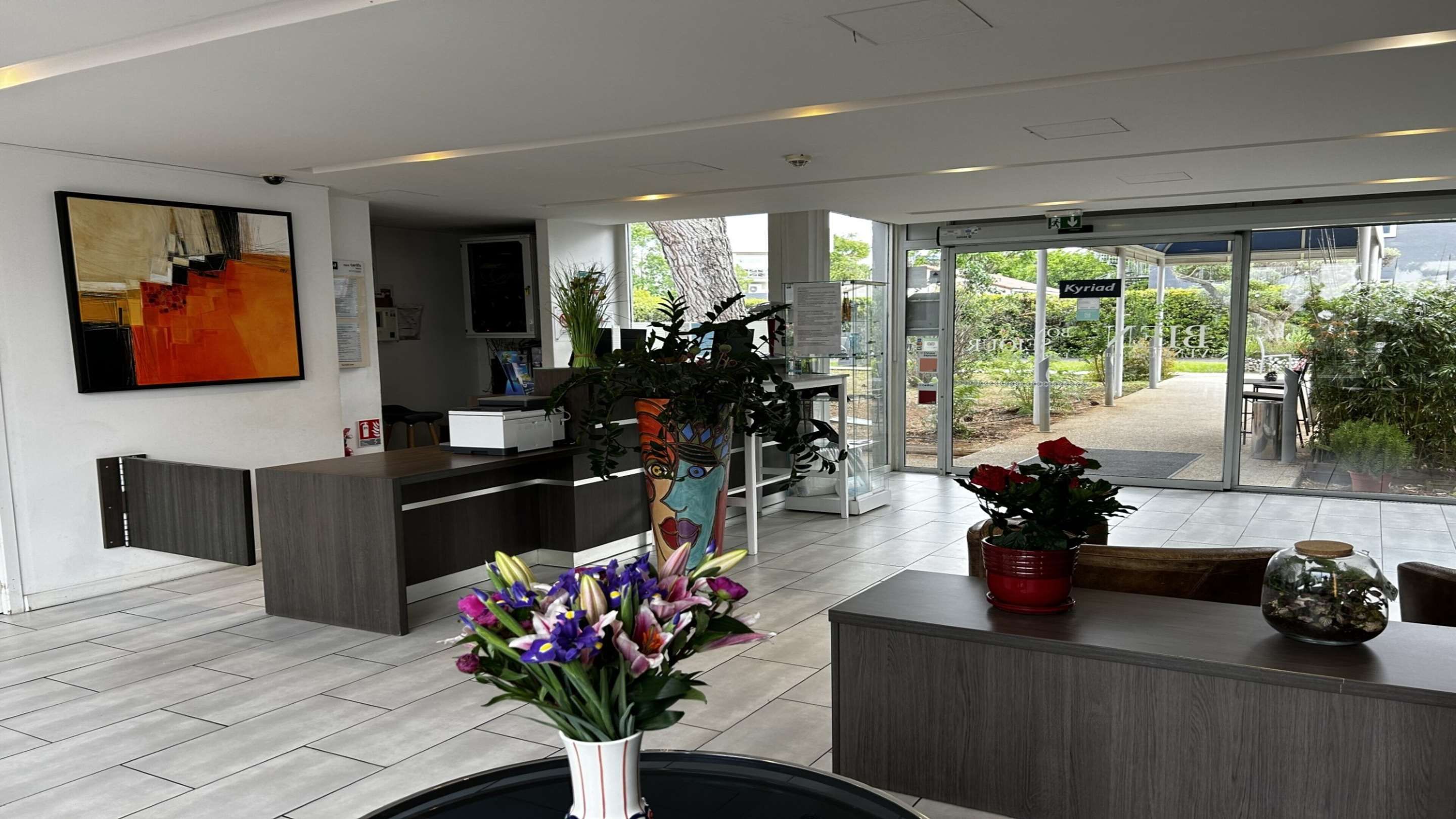 Front desk