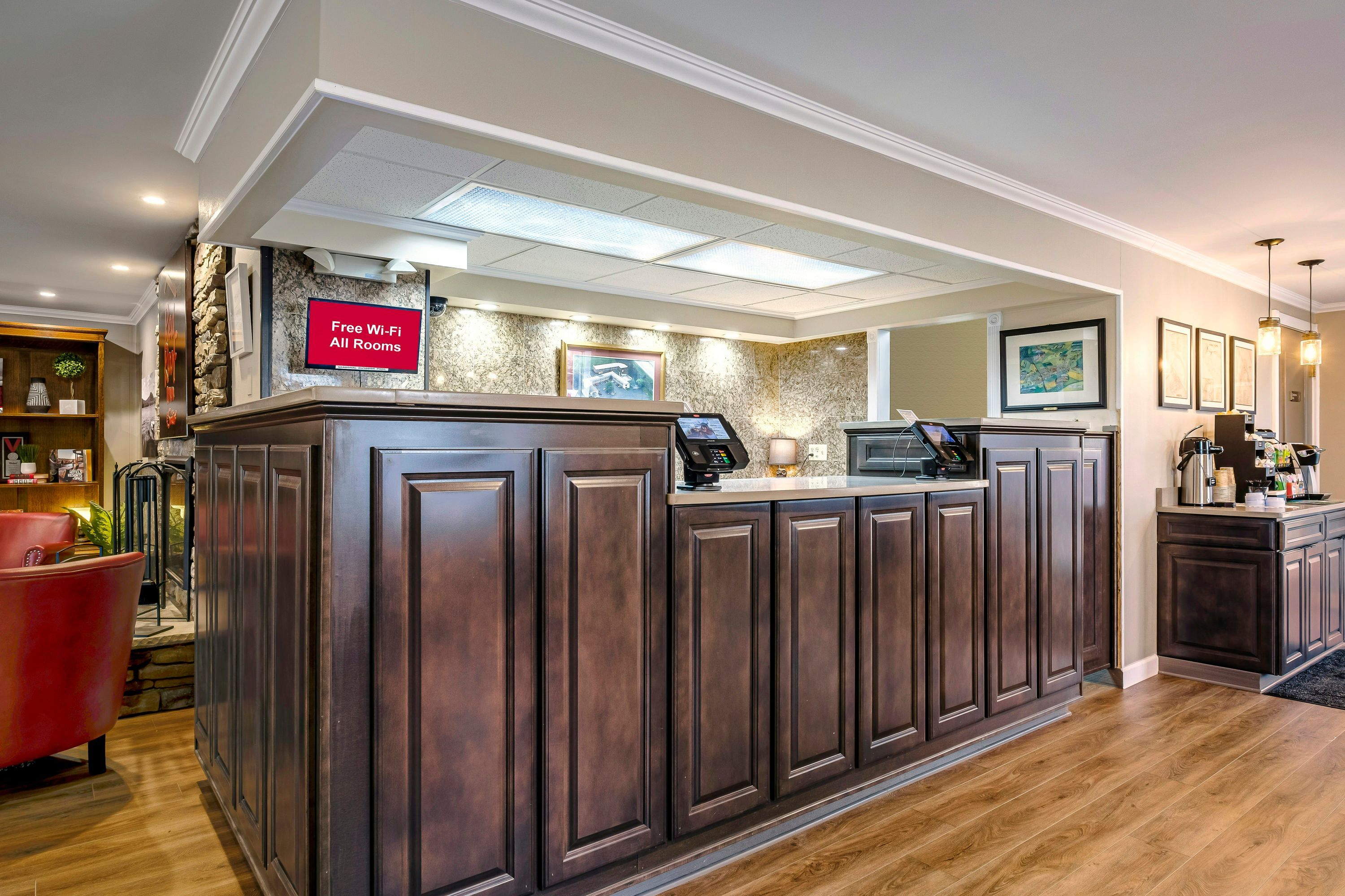 Front desk
