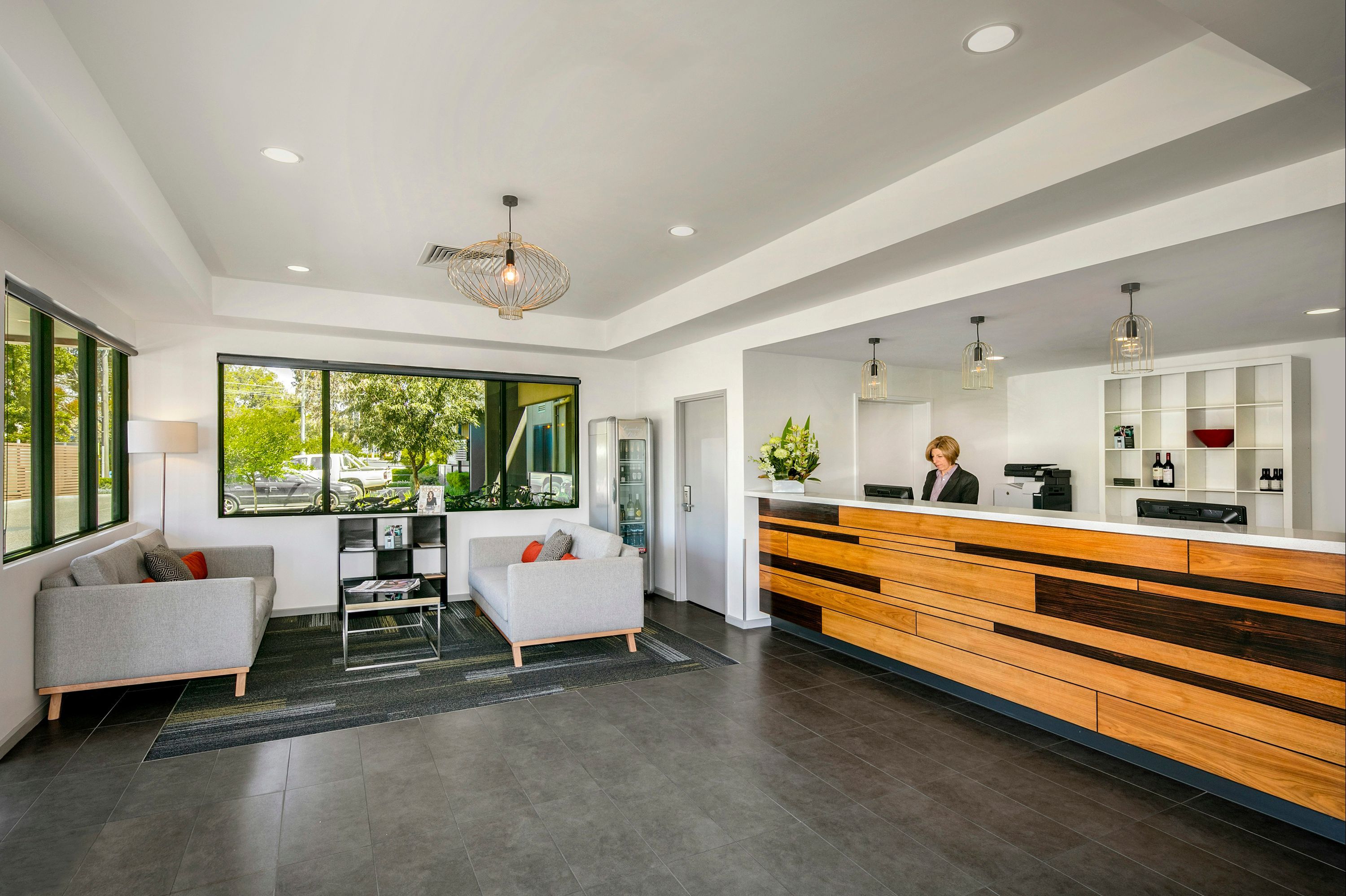Front desk