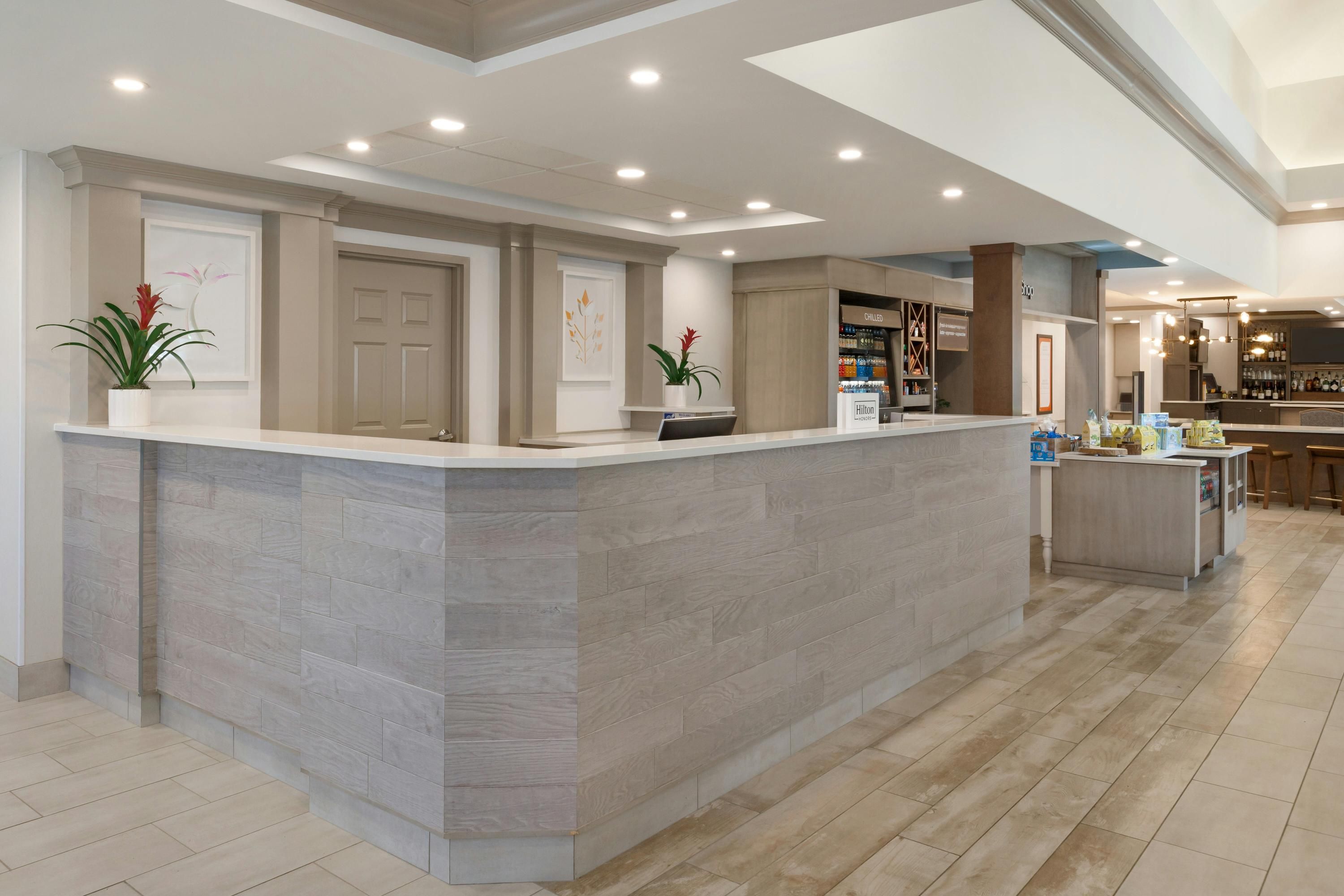 Front desk