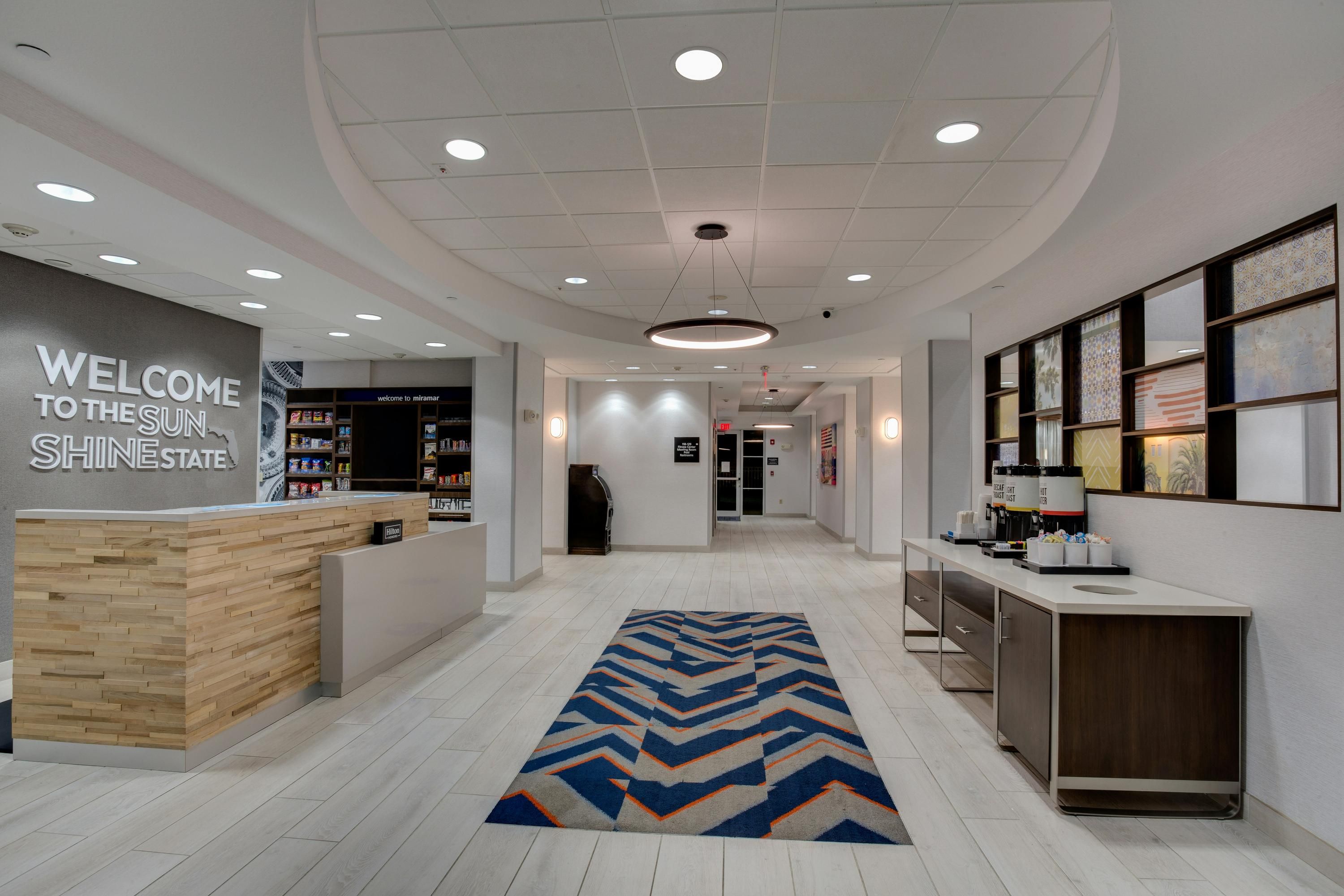 Front desk