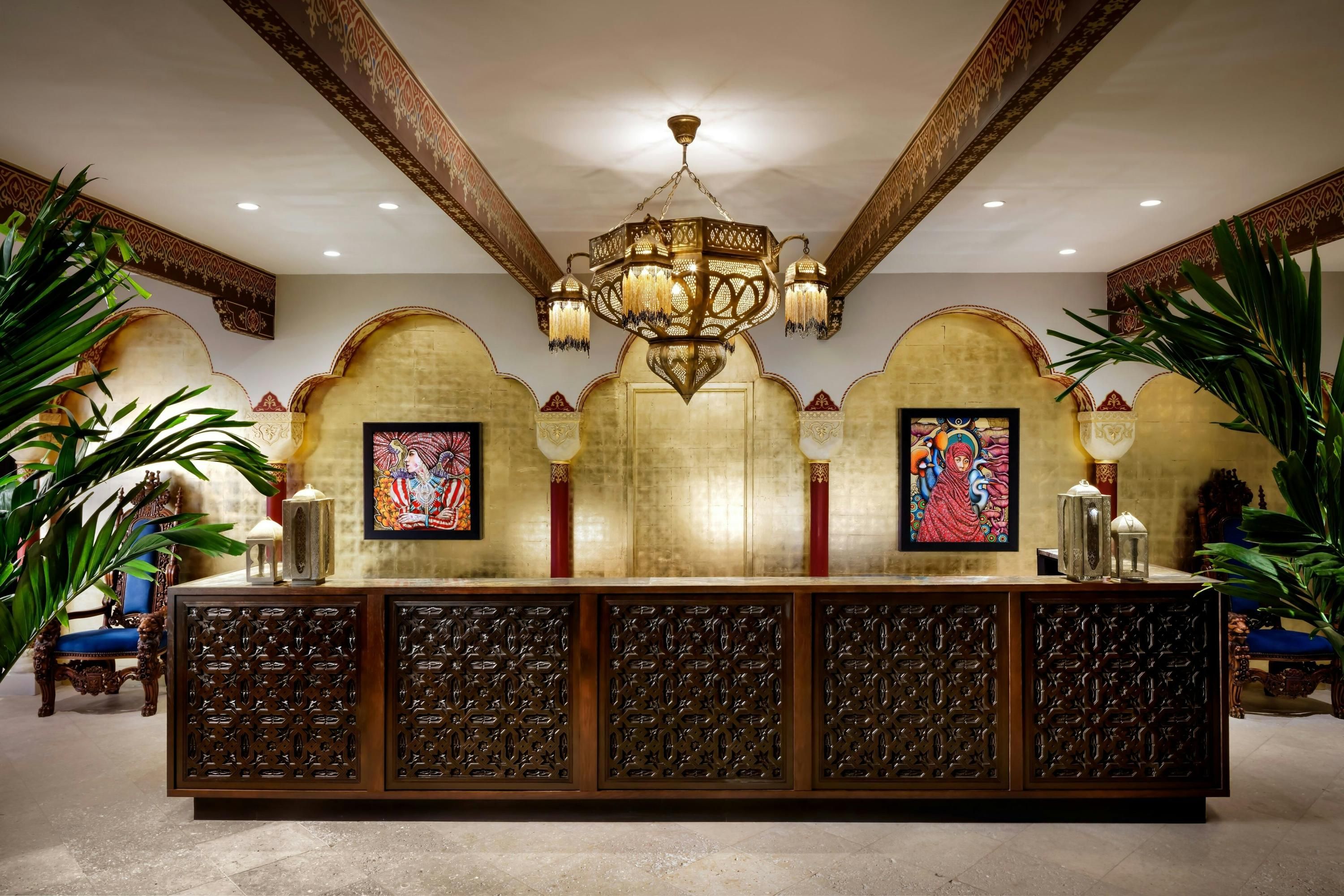 Front desk