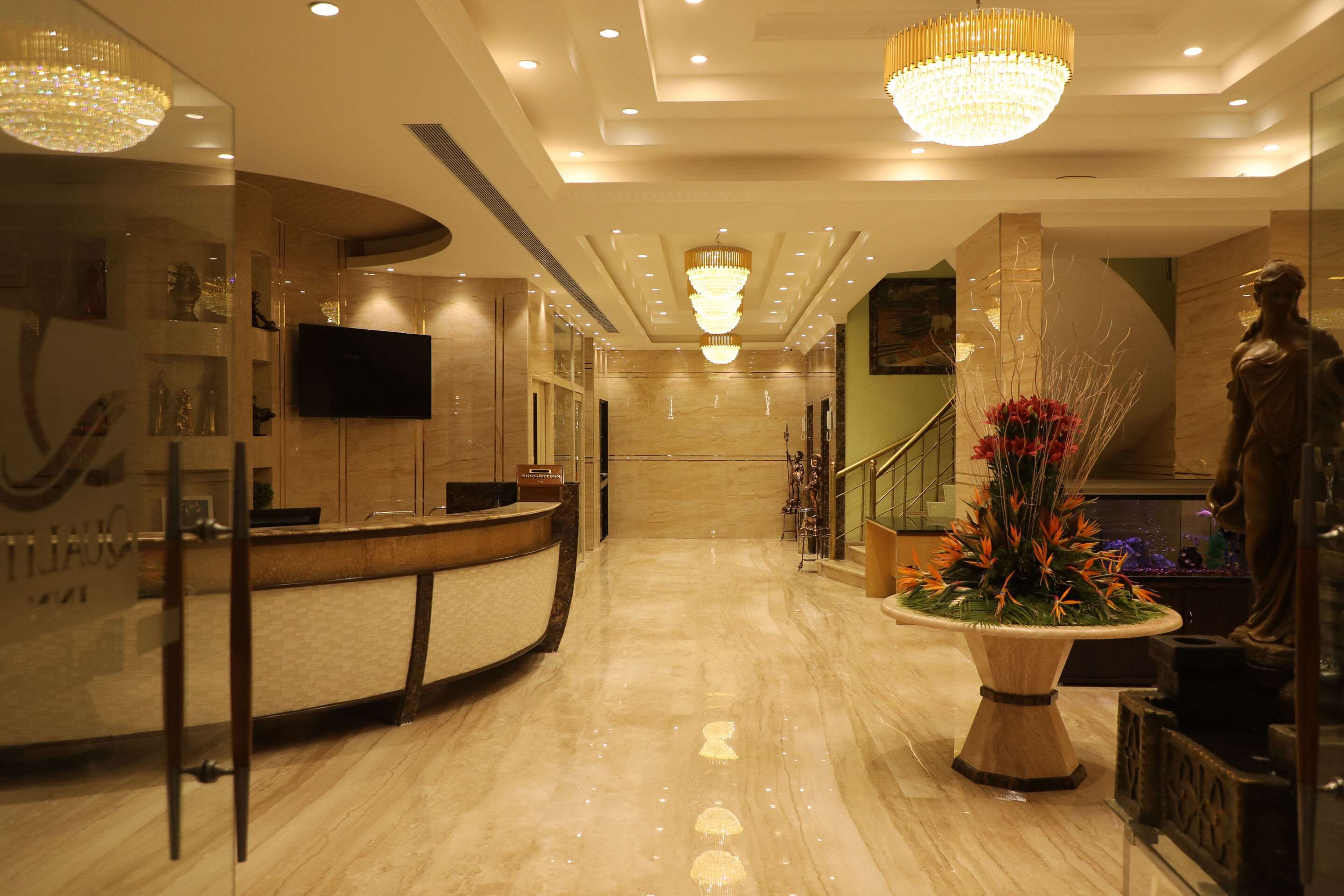 Front desk
