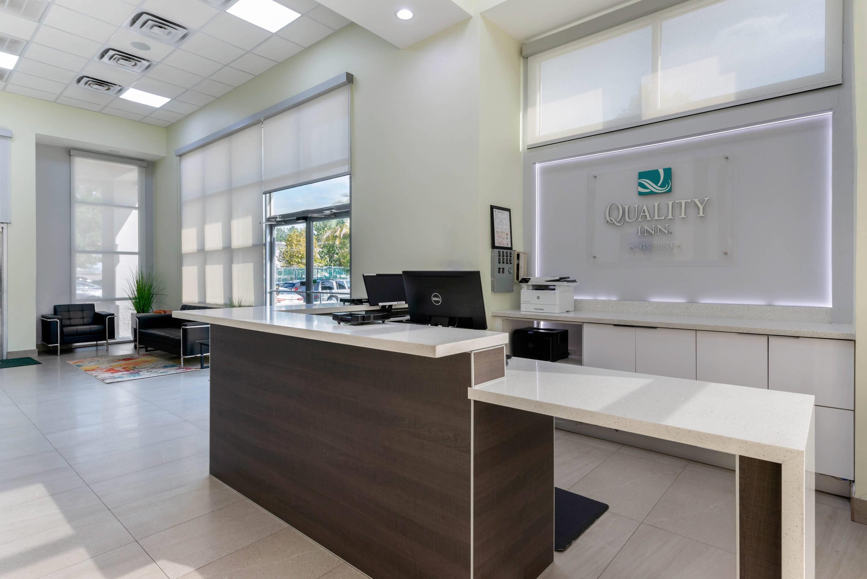 Front desk