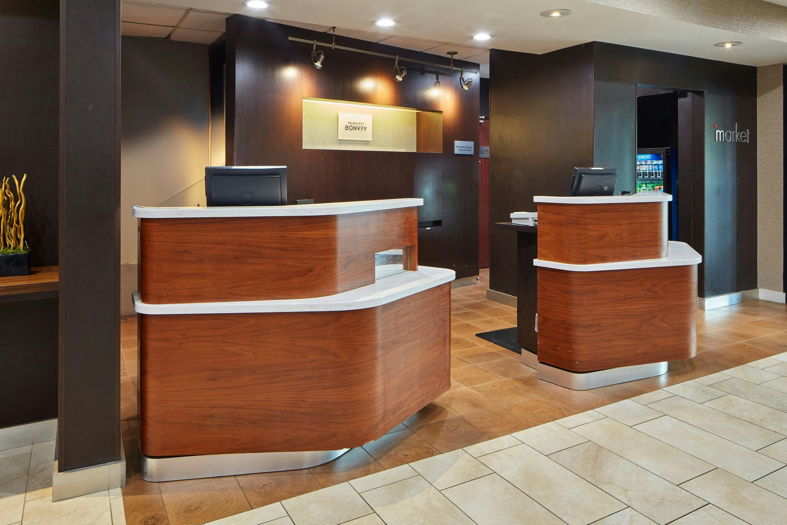Front desk