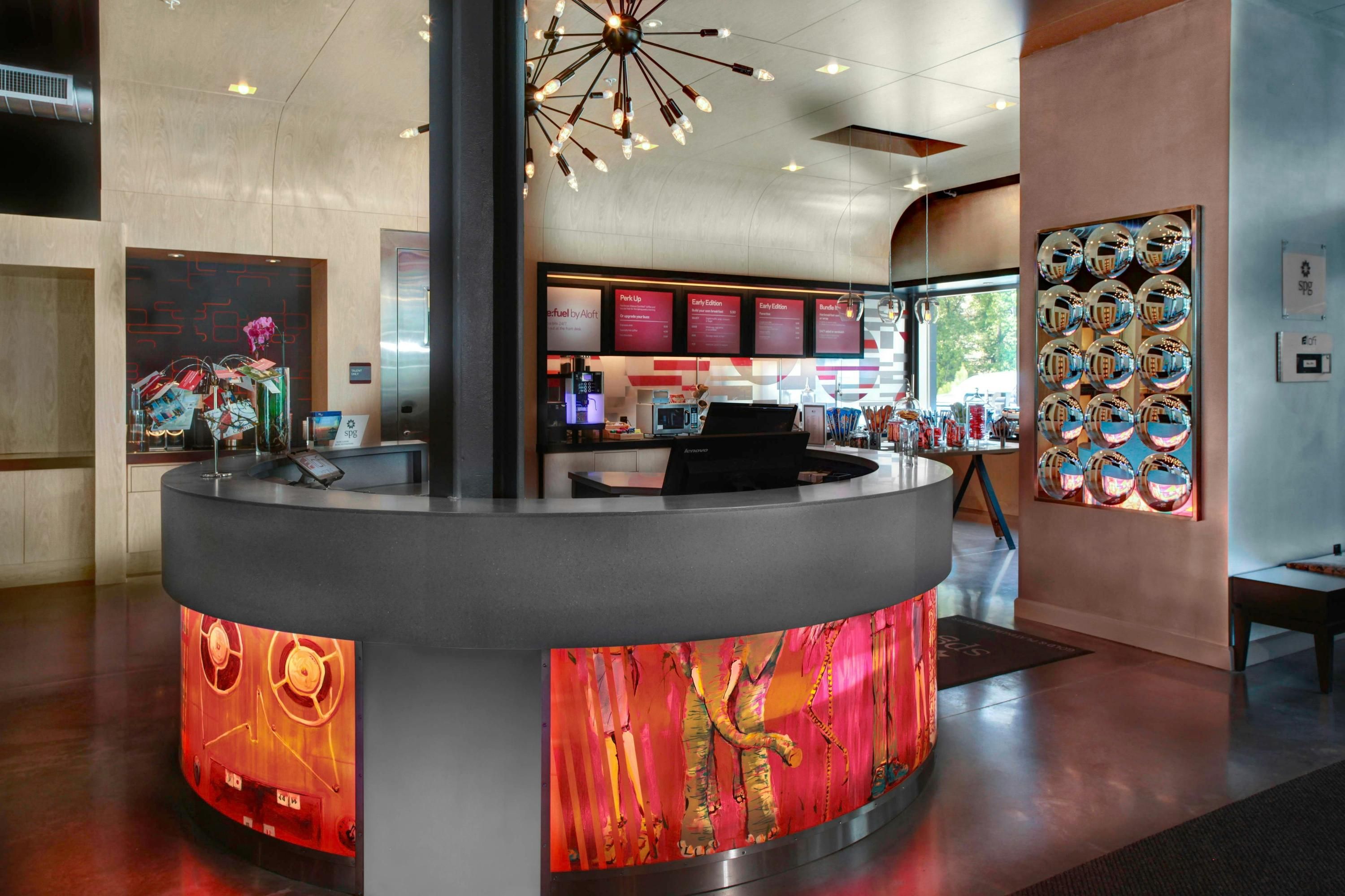 Front desk