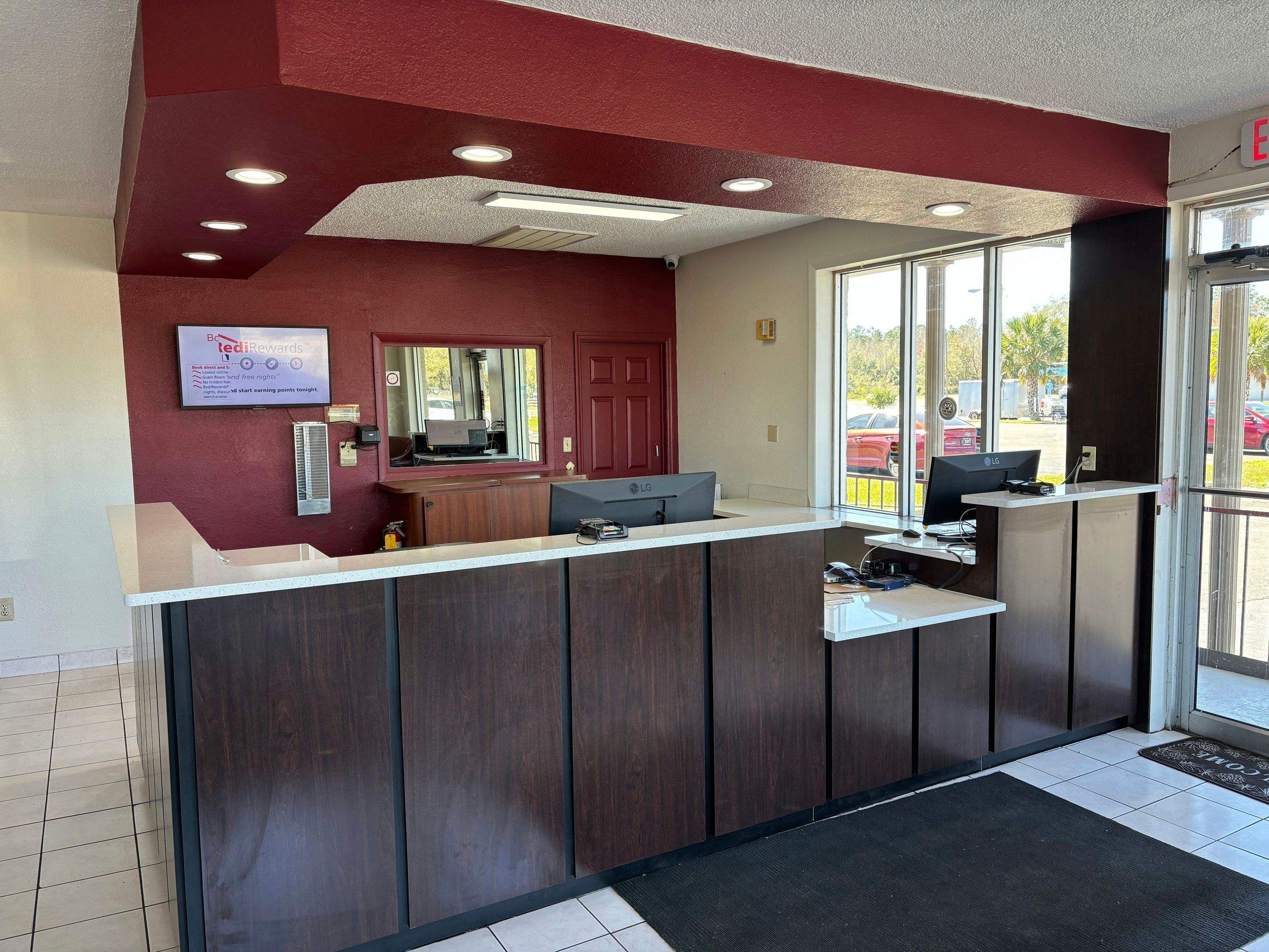 Front desk