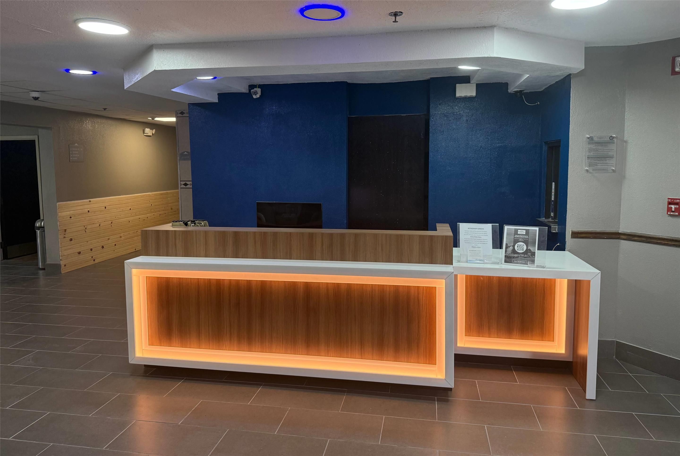 Front desk