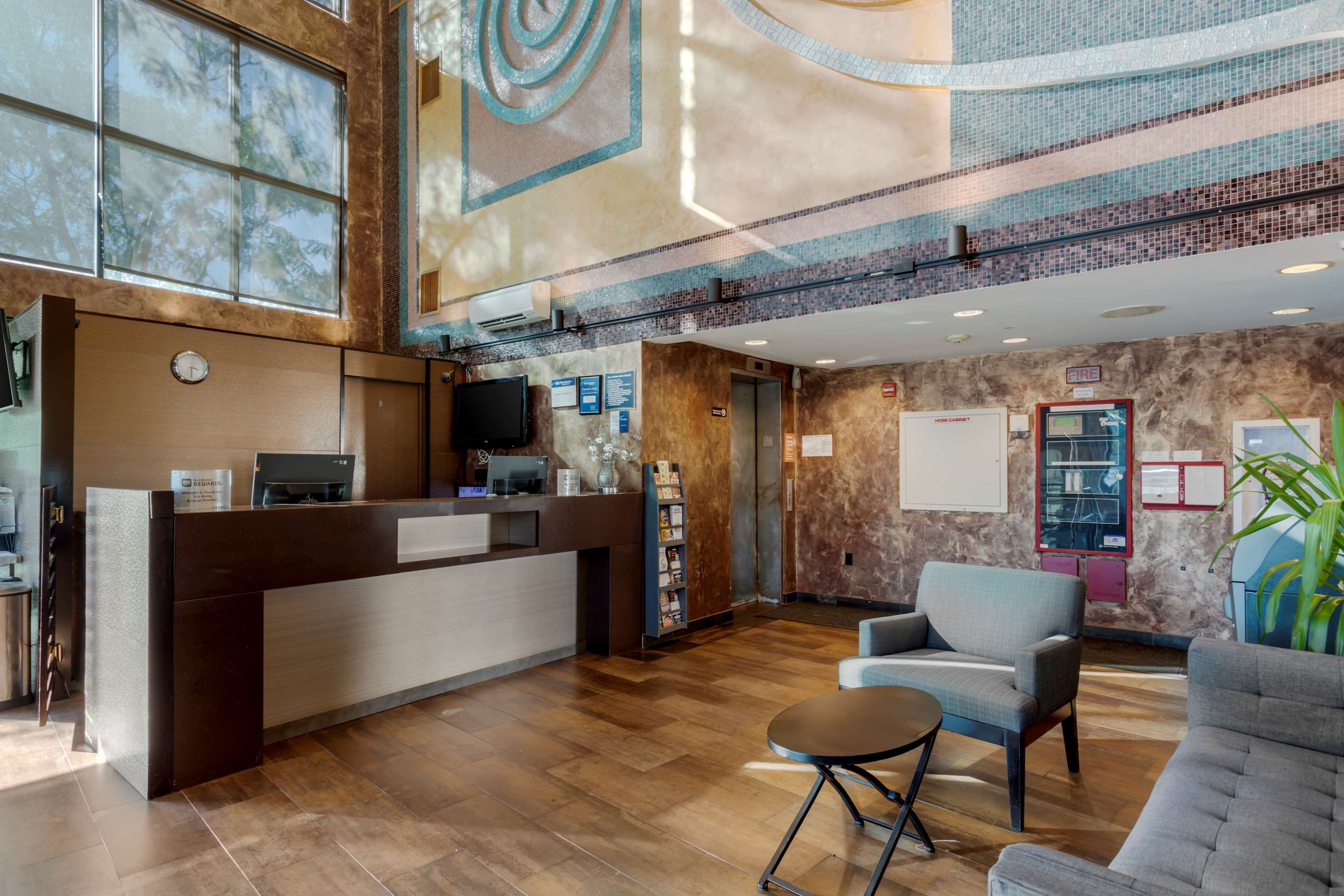 Front desk
