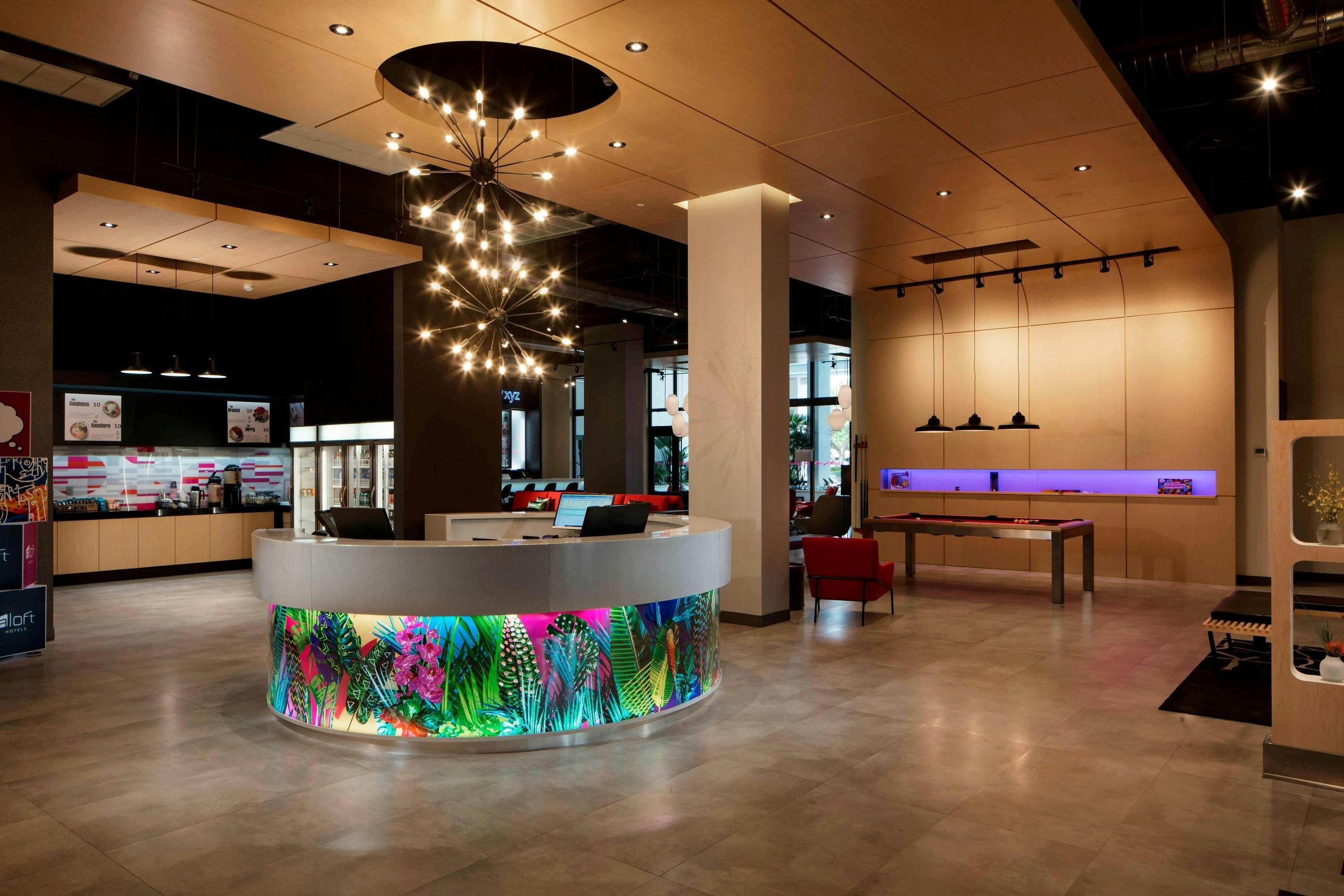 Front desk