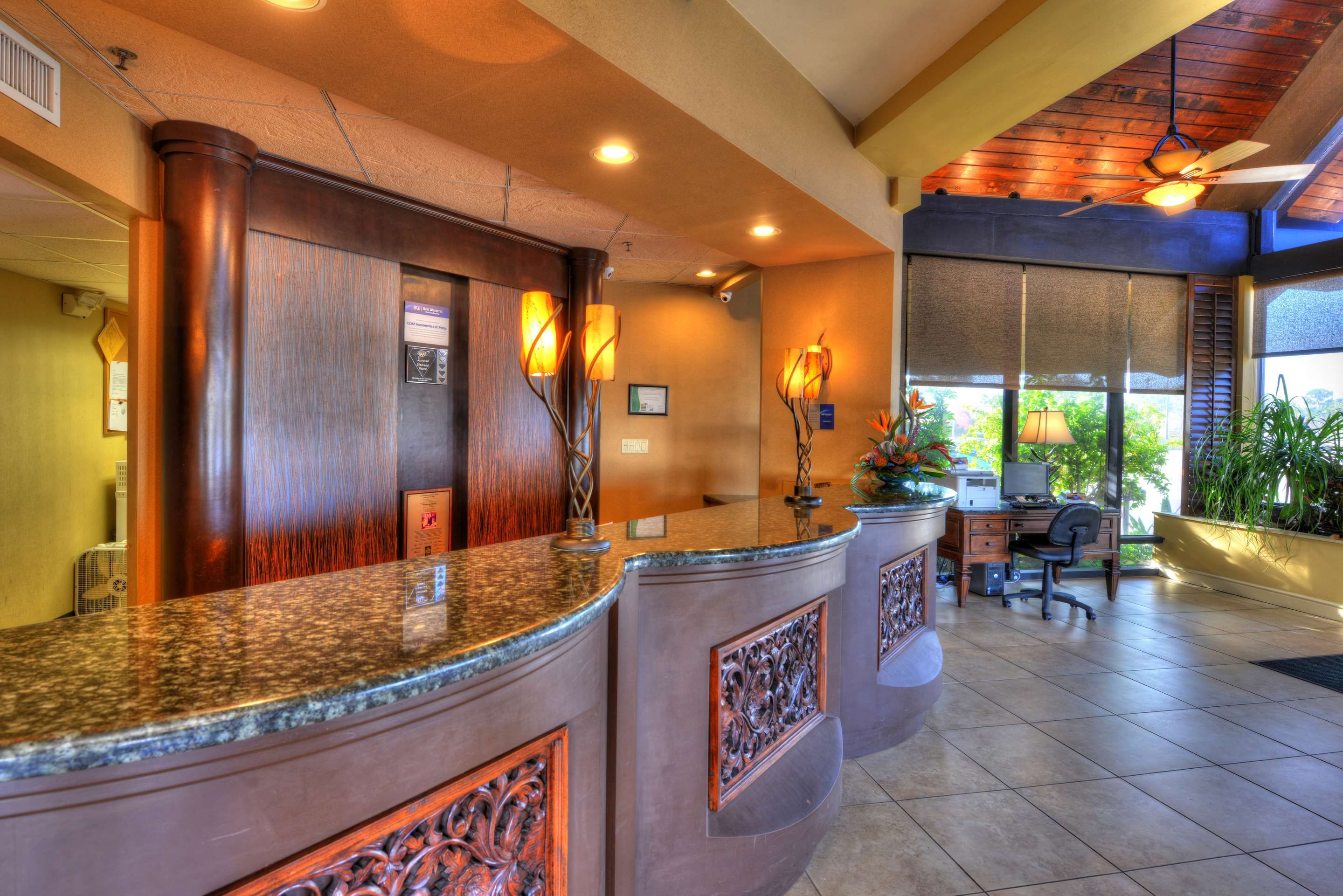 Front desk