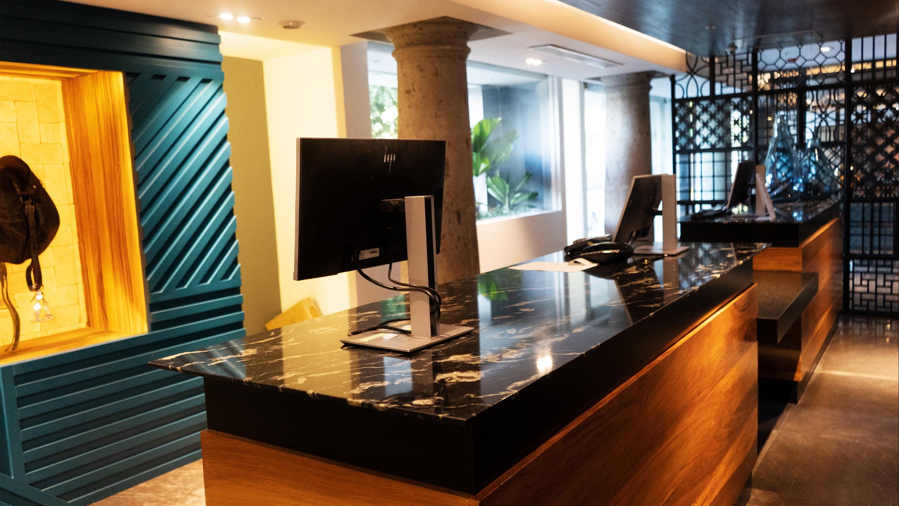 Front desk