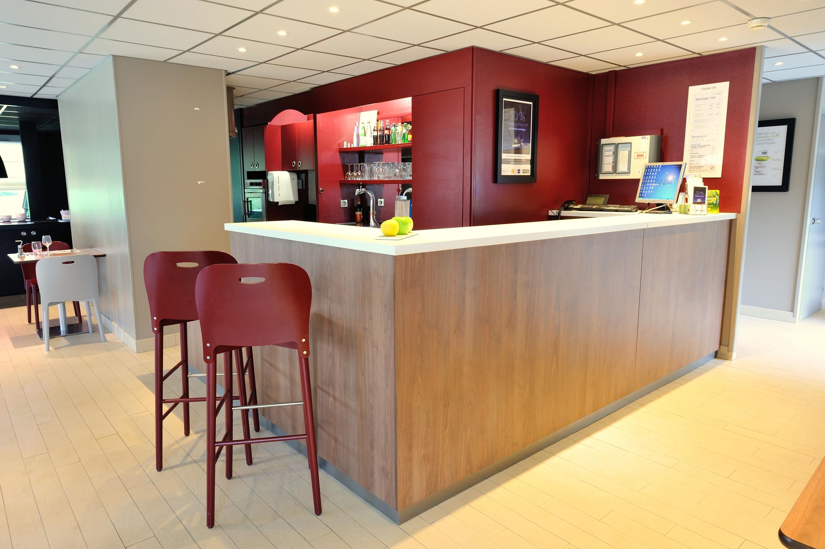 Front desk