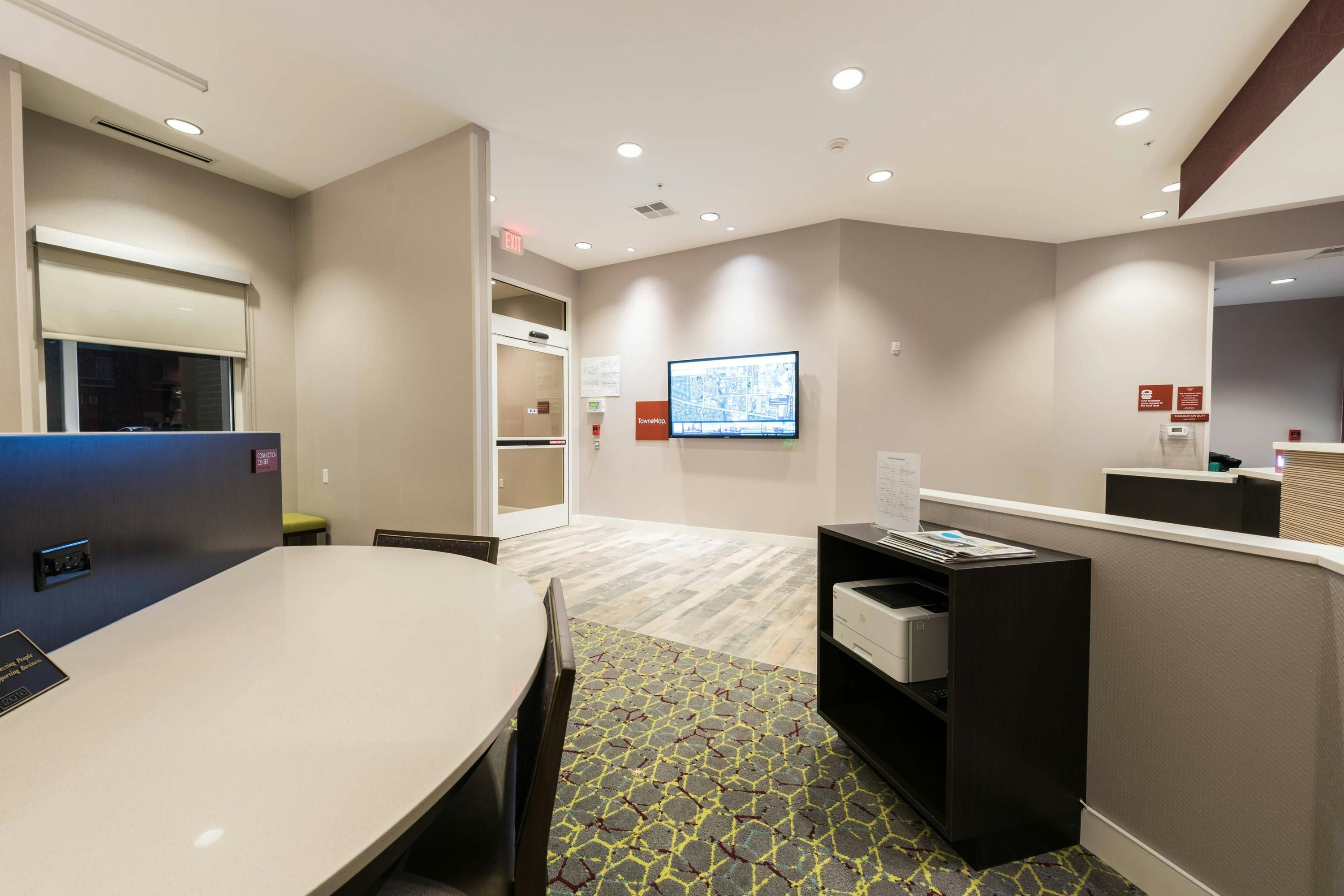 Front desk
