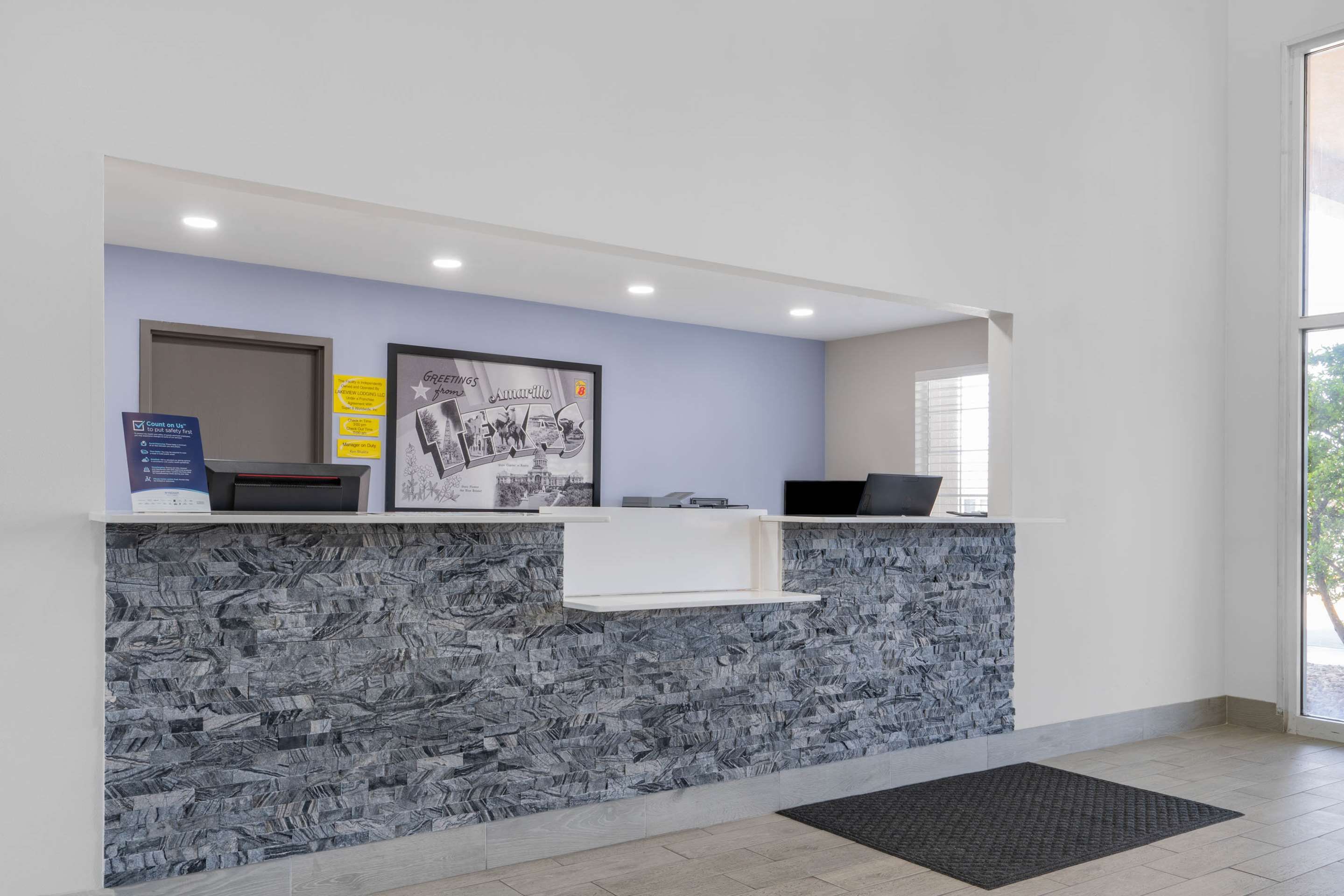 Front desk