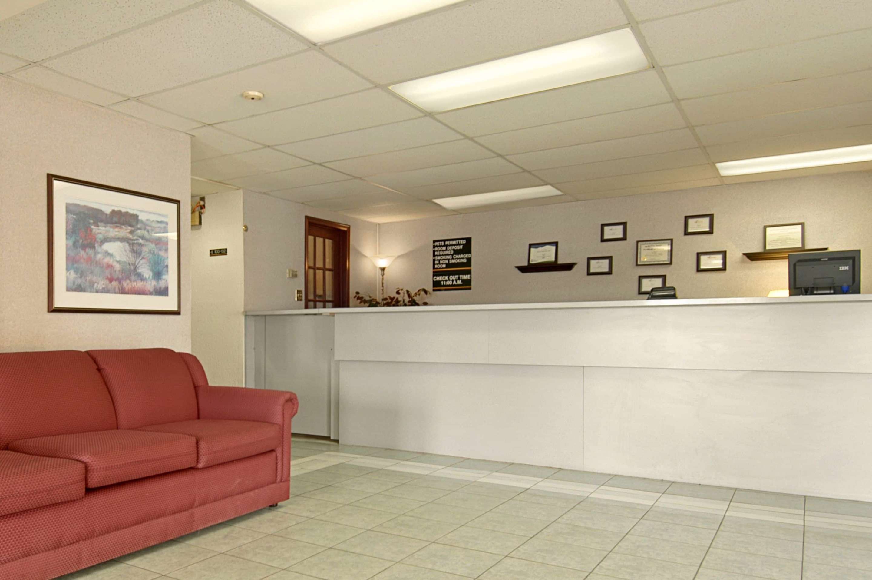 Front desk